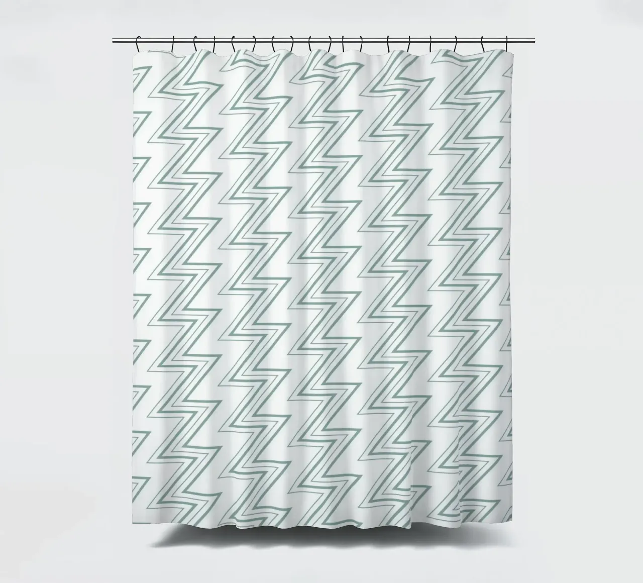 Zigzag Pattern #4 tenda da doccia da kathrinmay
