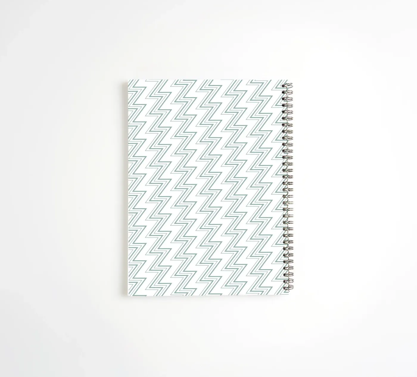 Zigzag Pattern #4 notitieboek met spiraal van kathrinmay