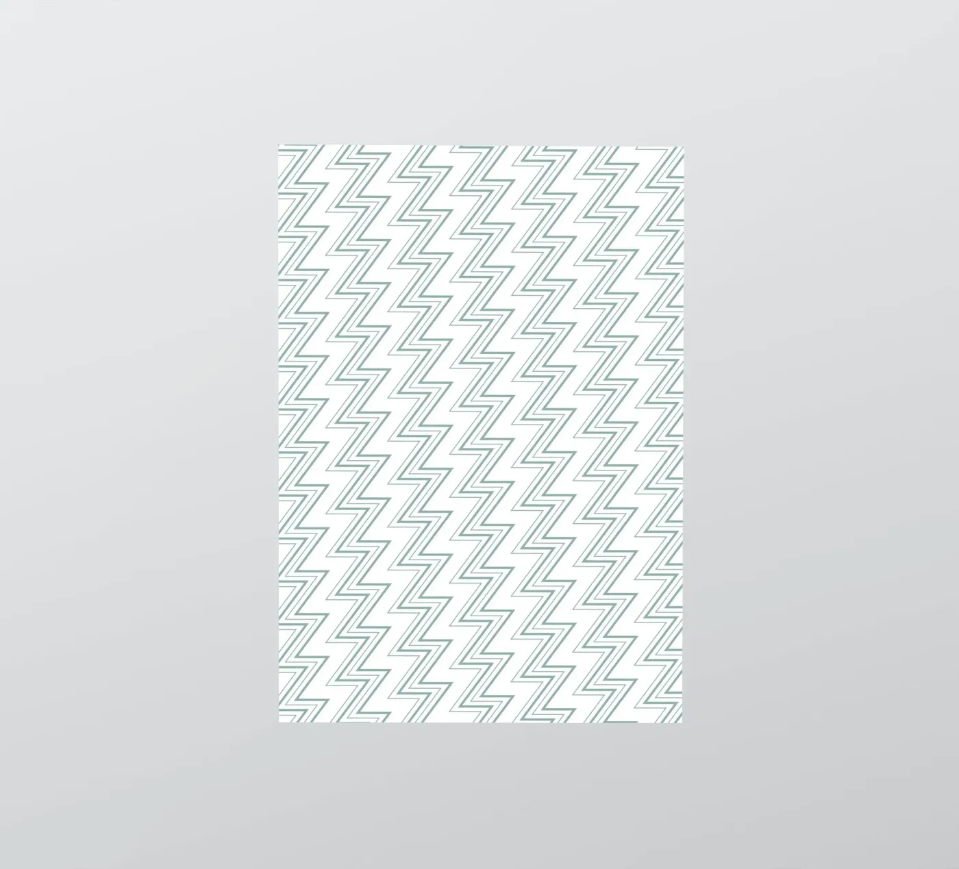 Zigzag Pattern #4 sticker van kathrinmay