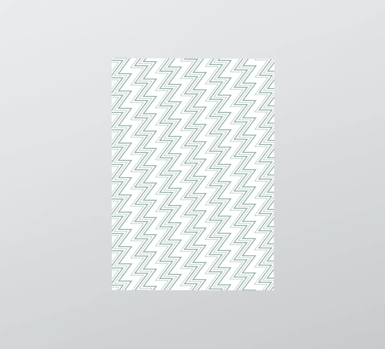 Zigzag Pattern #4 adesivo da kathrinmay