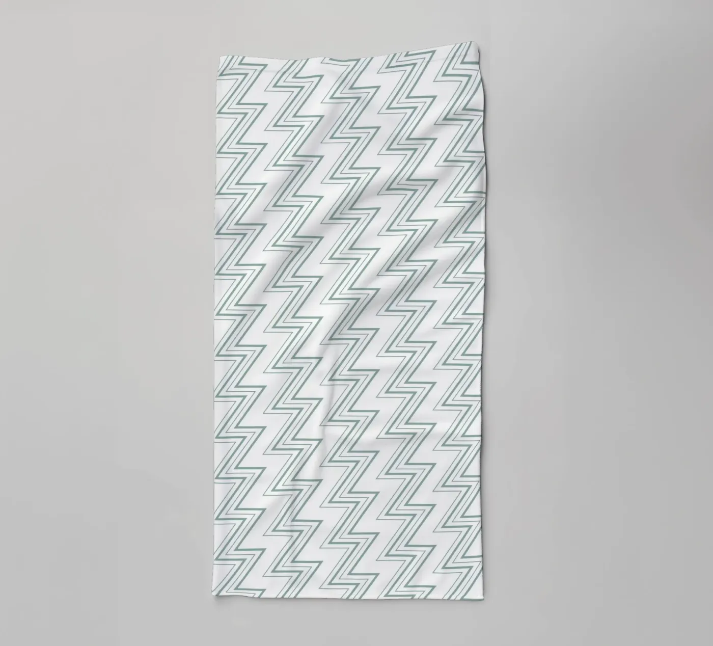 Zigzag Pattern #4 badhanddoek van kathrinmay