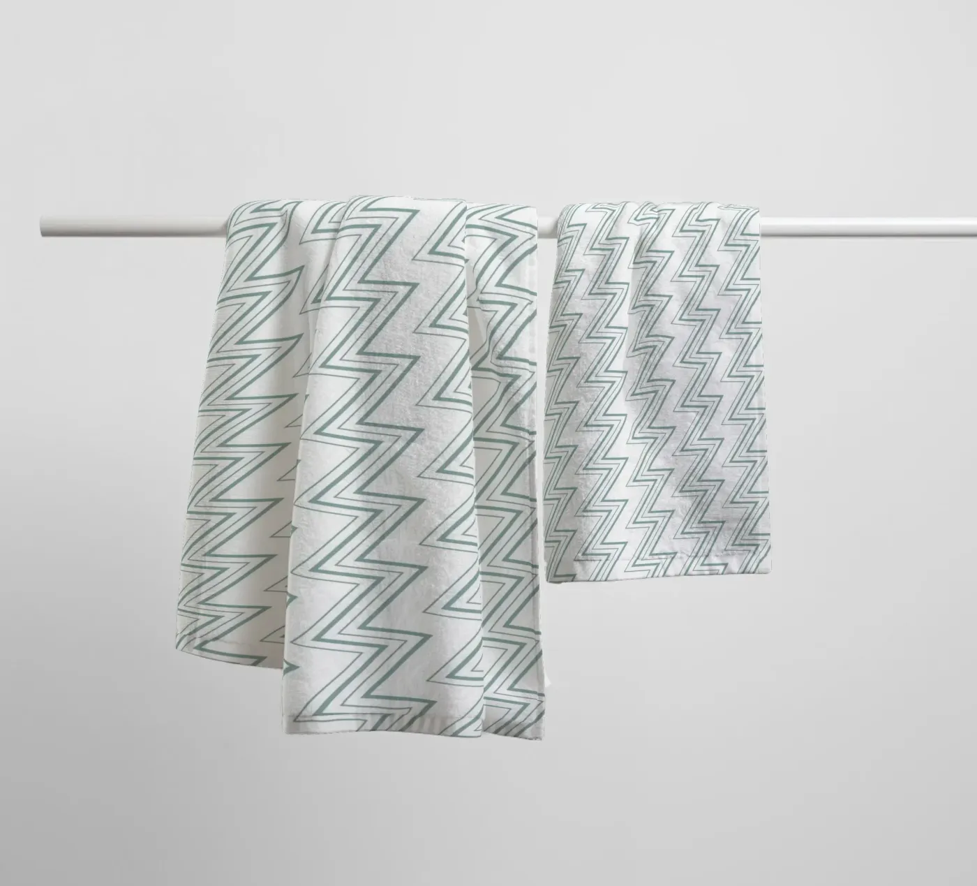 Zigzag Pattern #4 serviette de bain de kathrinmay