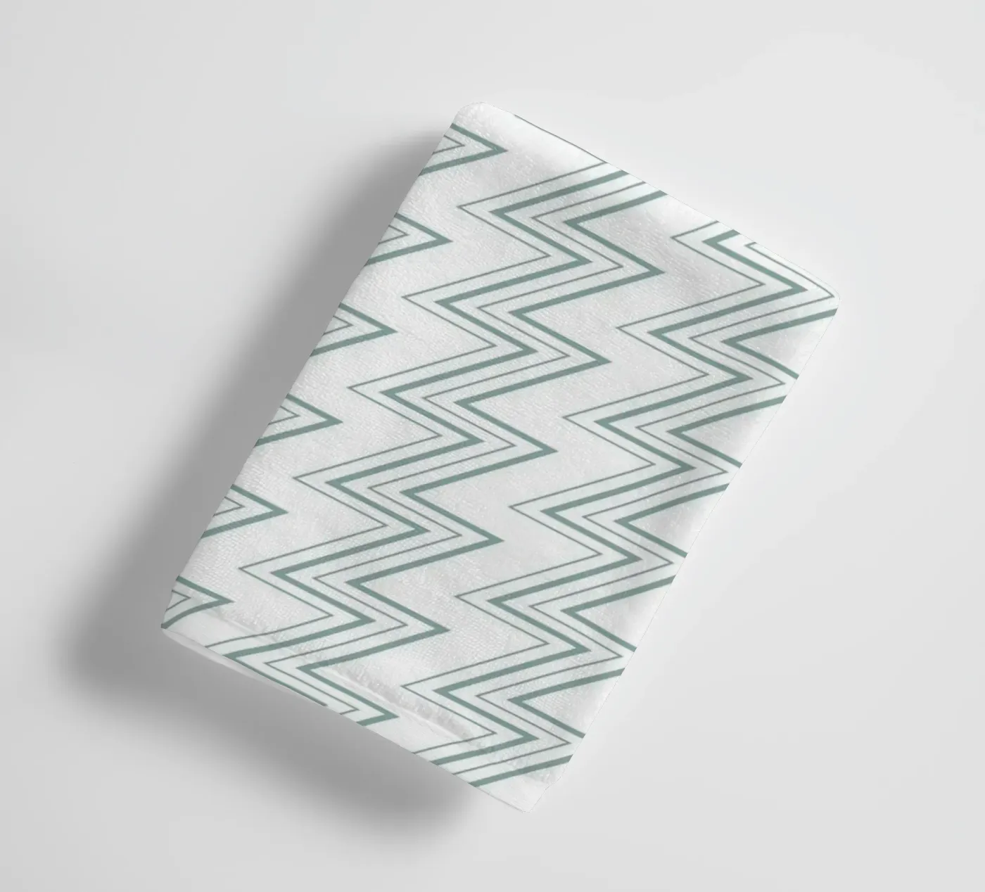 Zigzag Pattern #4 badhanddoek van kathrinmay