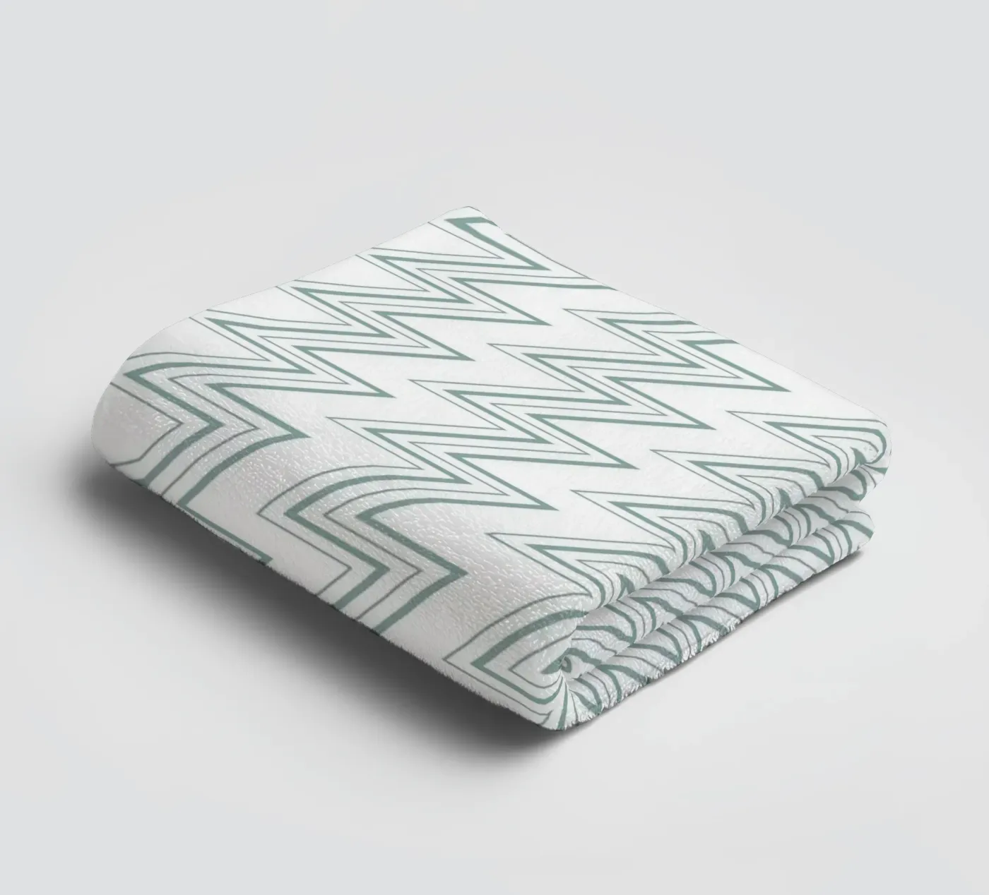 Zigzag Pattern #4 badhanddoek van kathrinmay