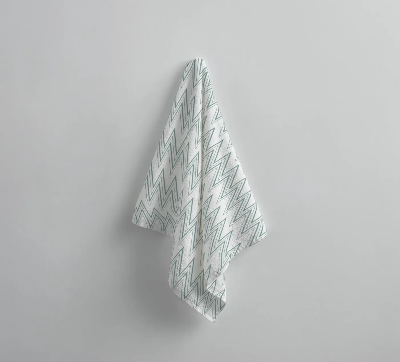 Zigzag Pattern #4 badhanddoek van kathrinmay