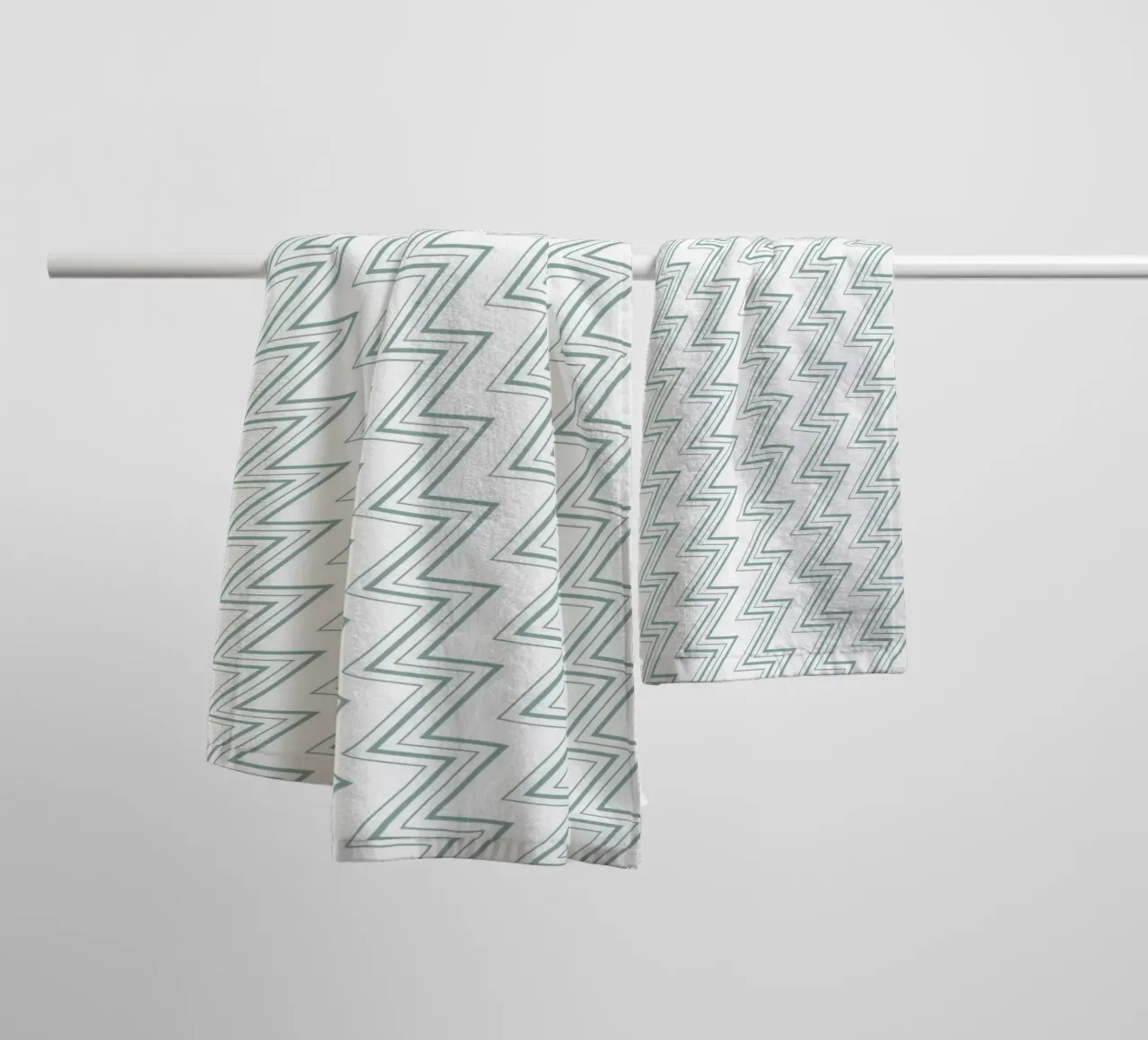 Zigzag Pattern #4 towel by kathrinmay