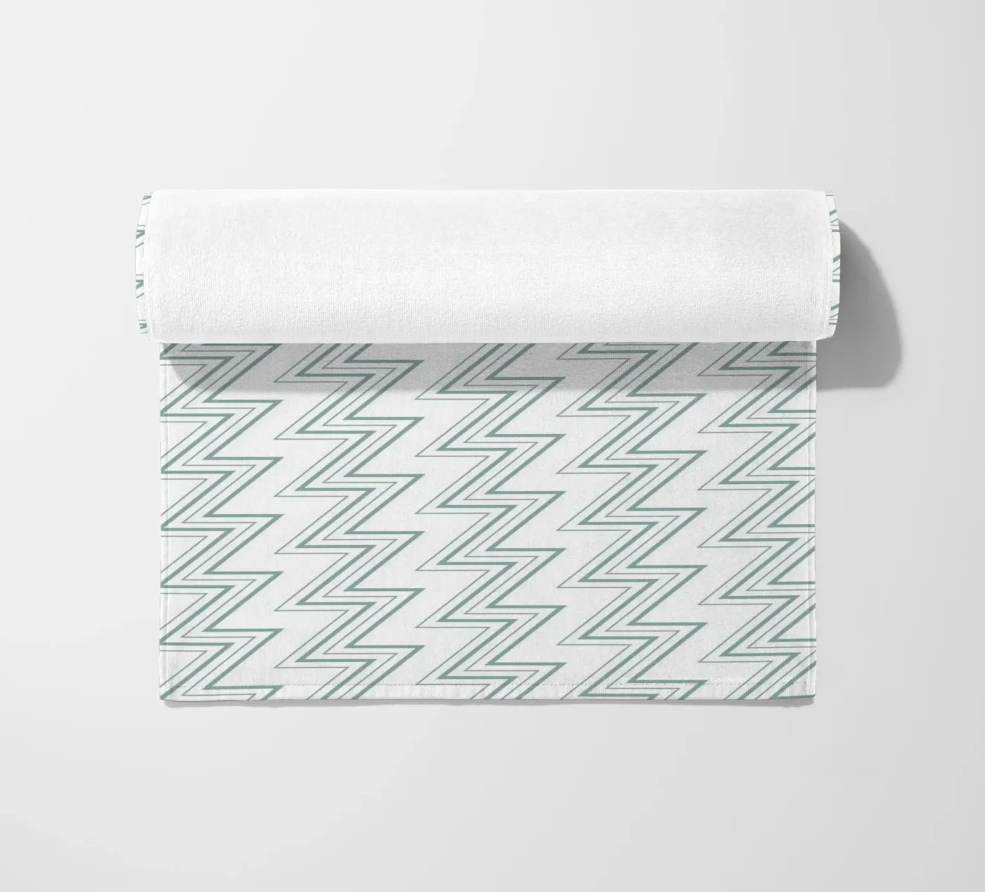 Zigzag Pattern #4 Strandtuch von kathrinmay