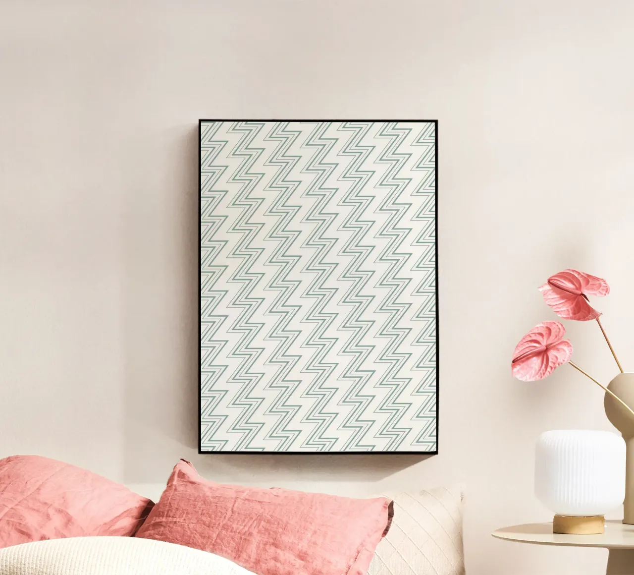 Zigzag Pattern #4 metacrilato de kathrinmay