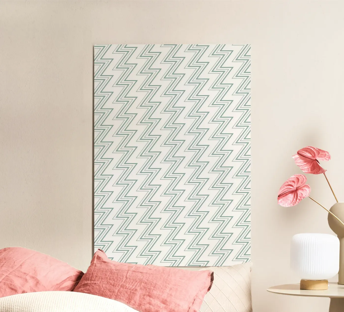 Zigzag Pattern #4 poster van kathrinmay