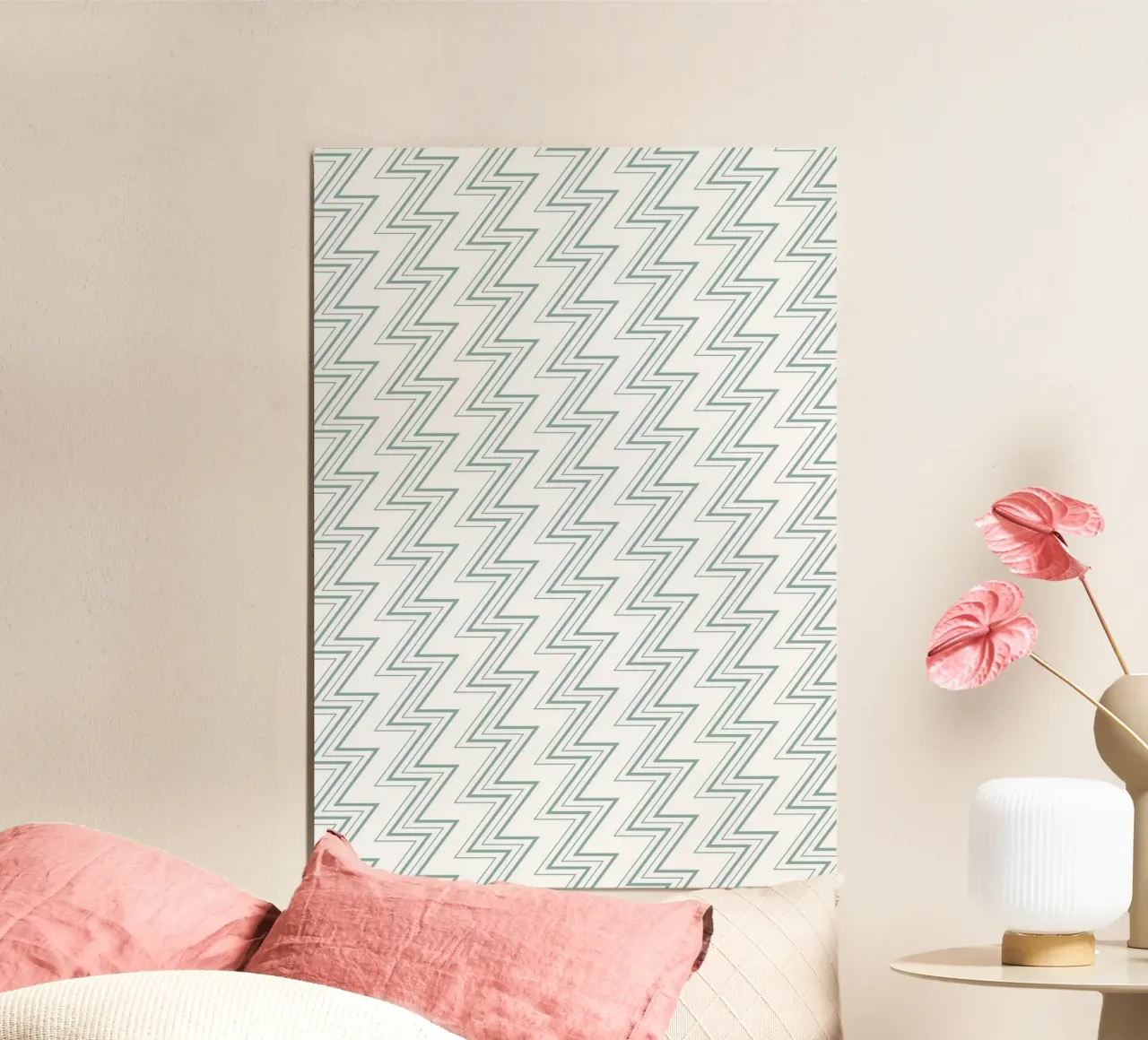 Zigzag Pattern #4 carta hahnemühle da kathrinmay