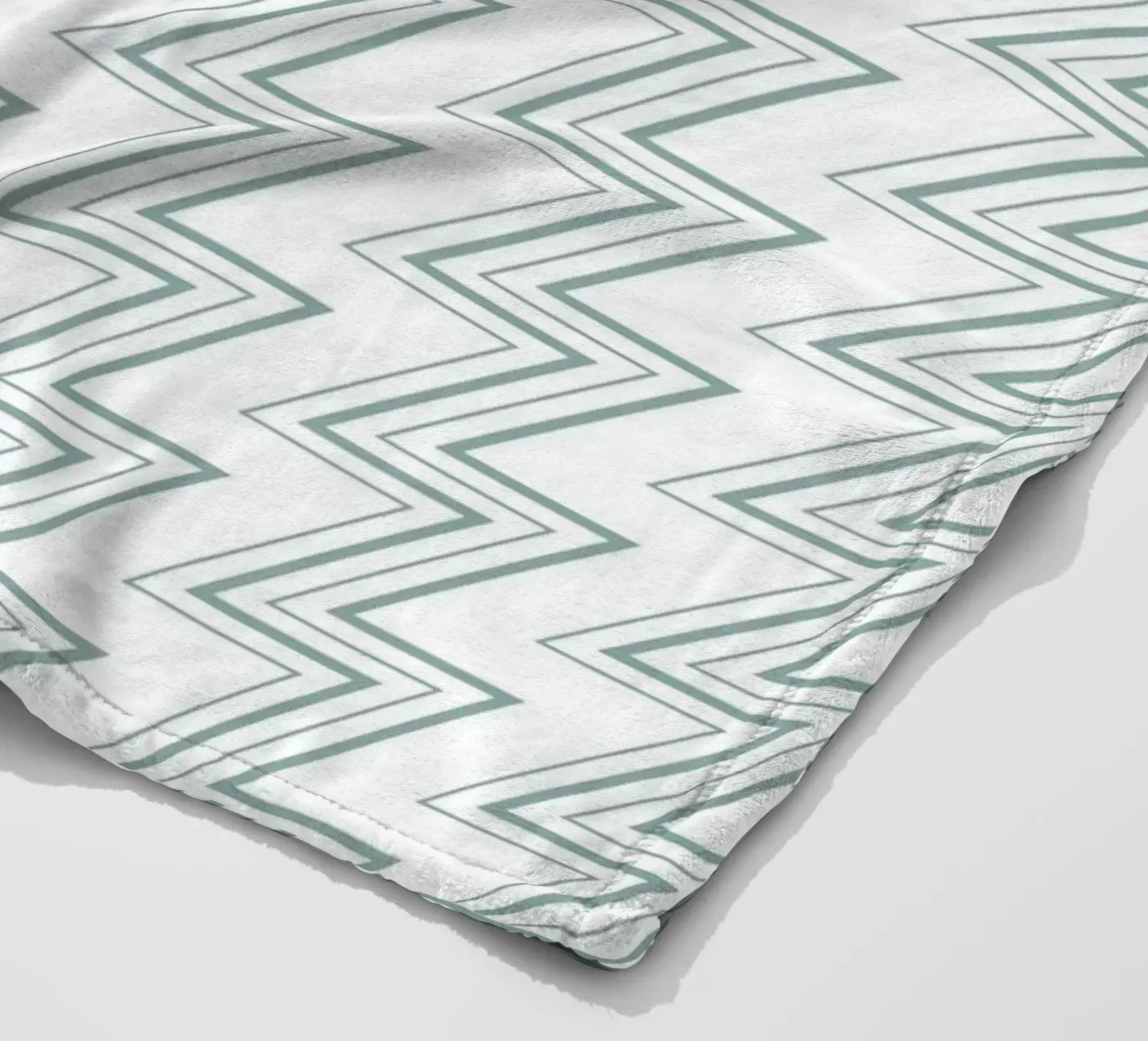 Zigzag Pattern #4 Fleecedecke von kathrinmay