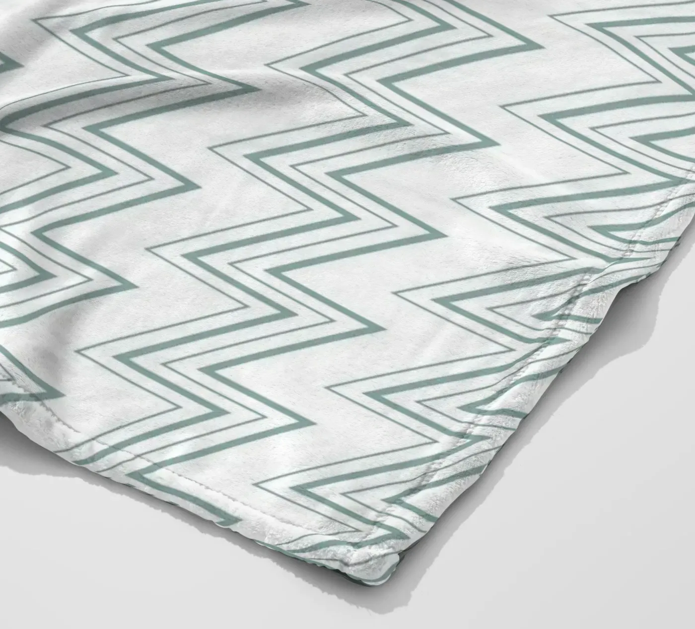 Zigzag Pattern #4 fleecedeken van kathrinmay