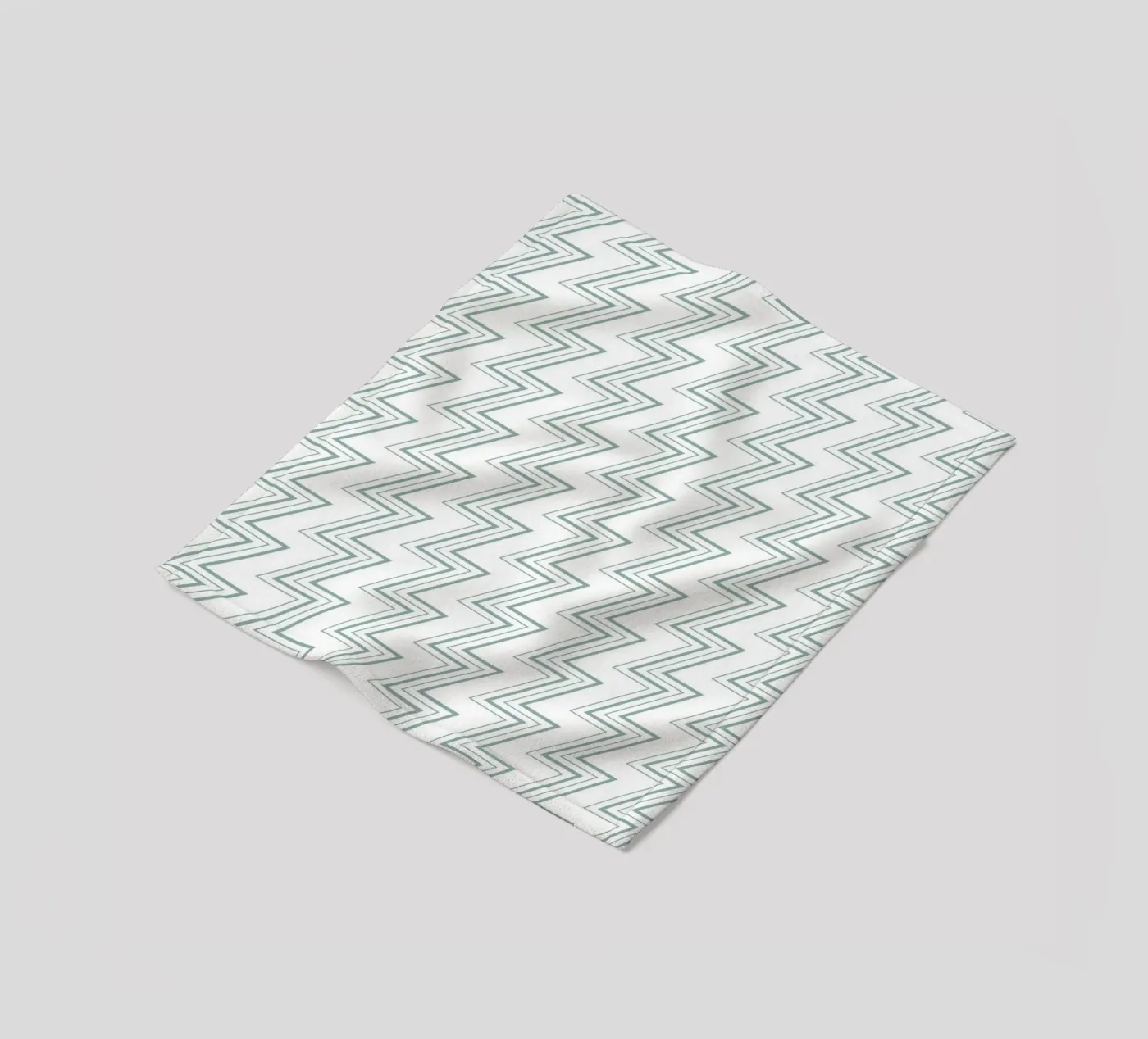 Zigzag Pattern #4 fleecedeken van kathrinmay