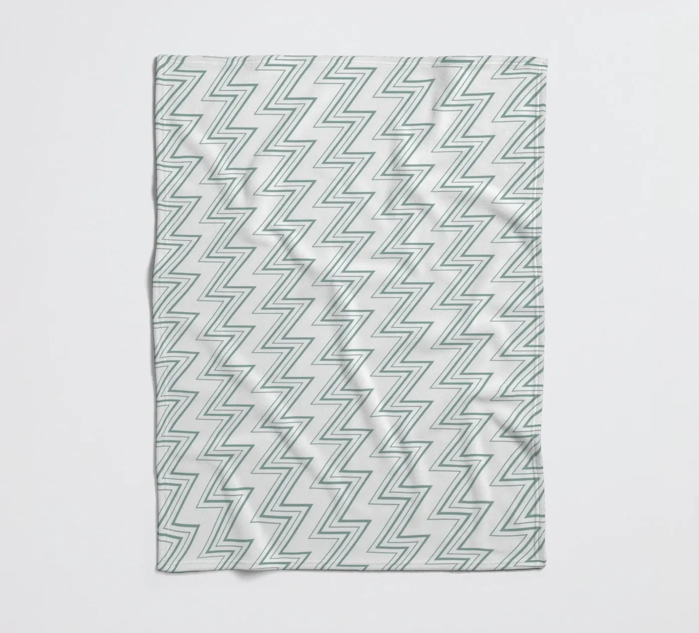 Zigzag Pattern #4 fleecedeken van kathrinmay