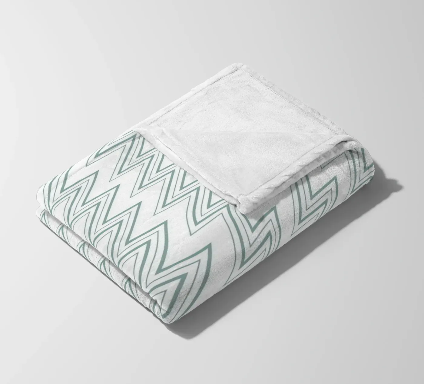 Zigzag Pattern #4 fleecedeken van kathrinmay
