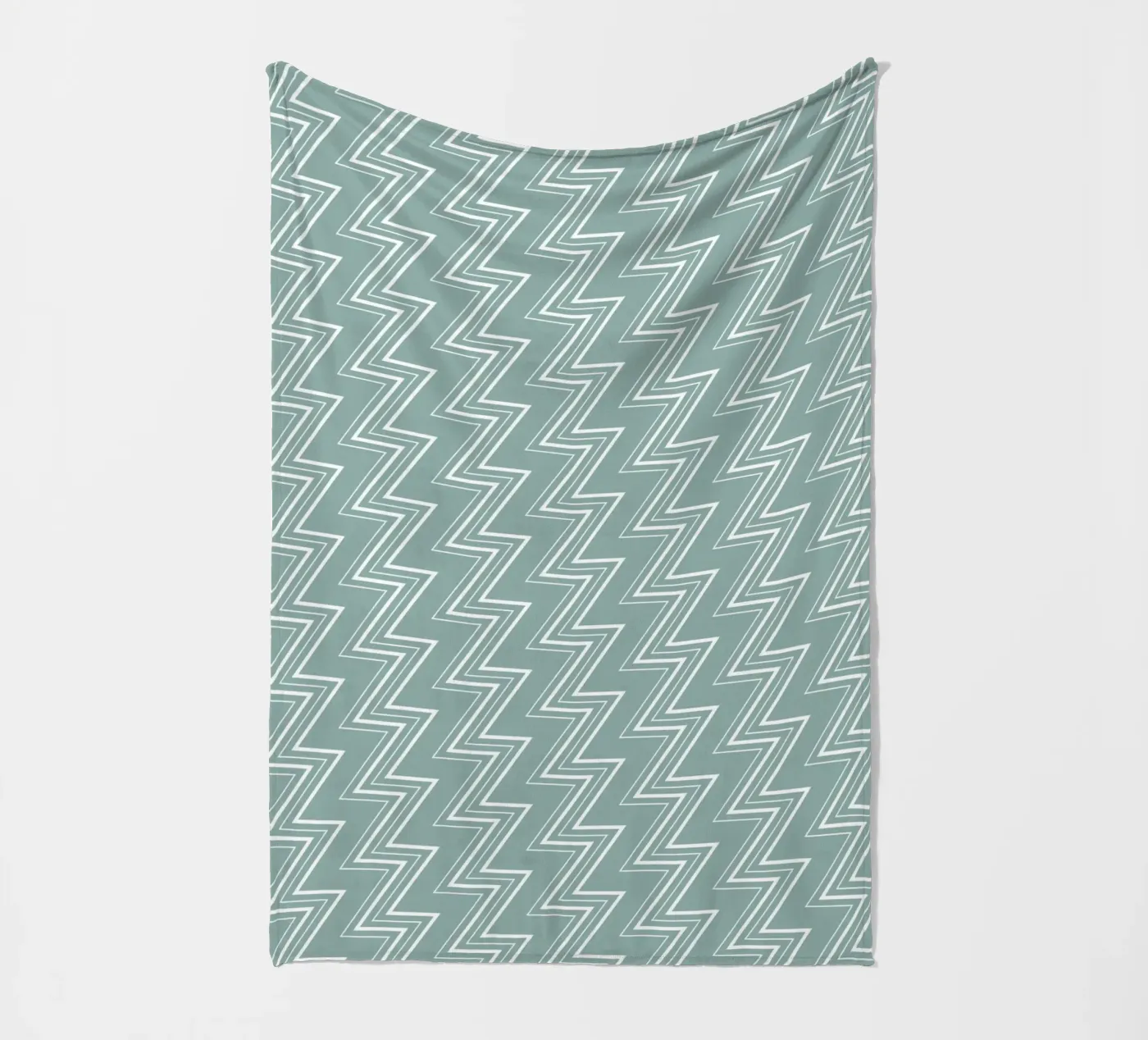 Zigzag Pattern #5 fleecedeken van kathrinmay