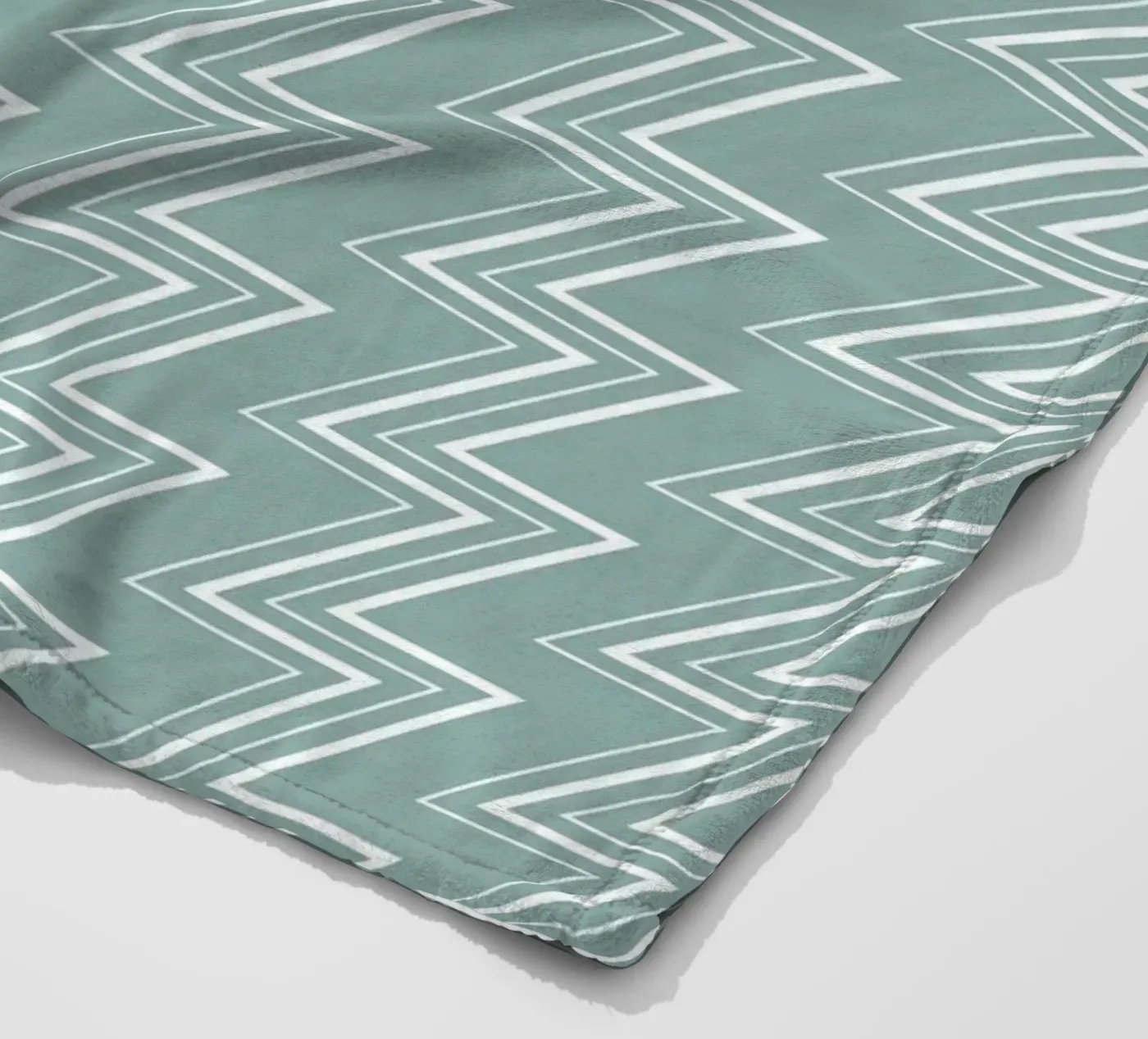 Zigzag Pattern #5 fleecedeken van kathrinmay