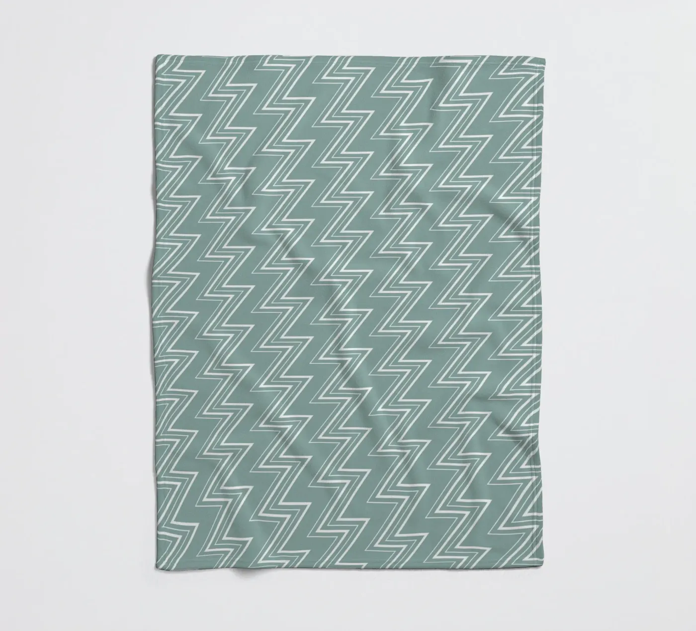 Zigzag Pattern #5 fleecedeken van kathrinmay
