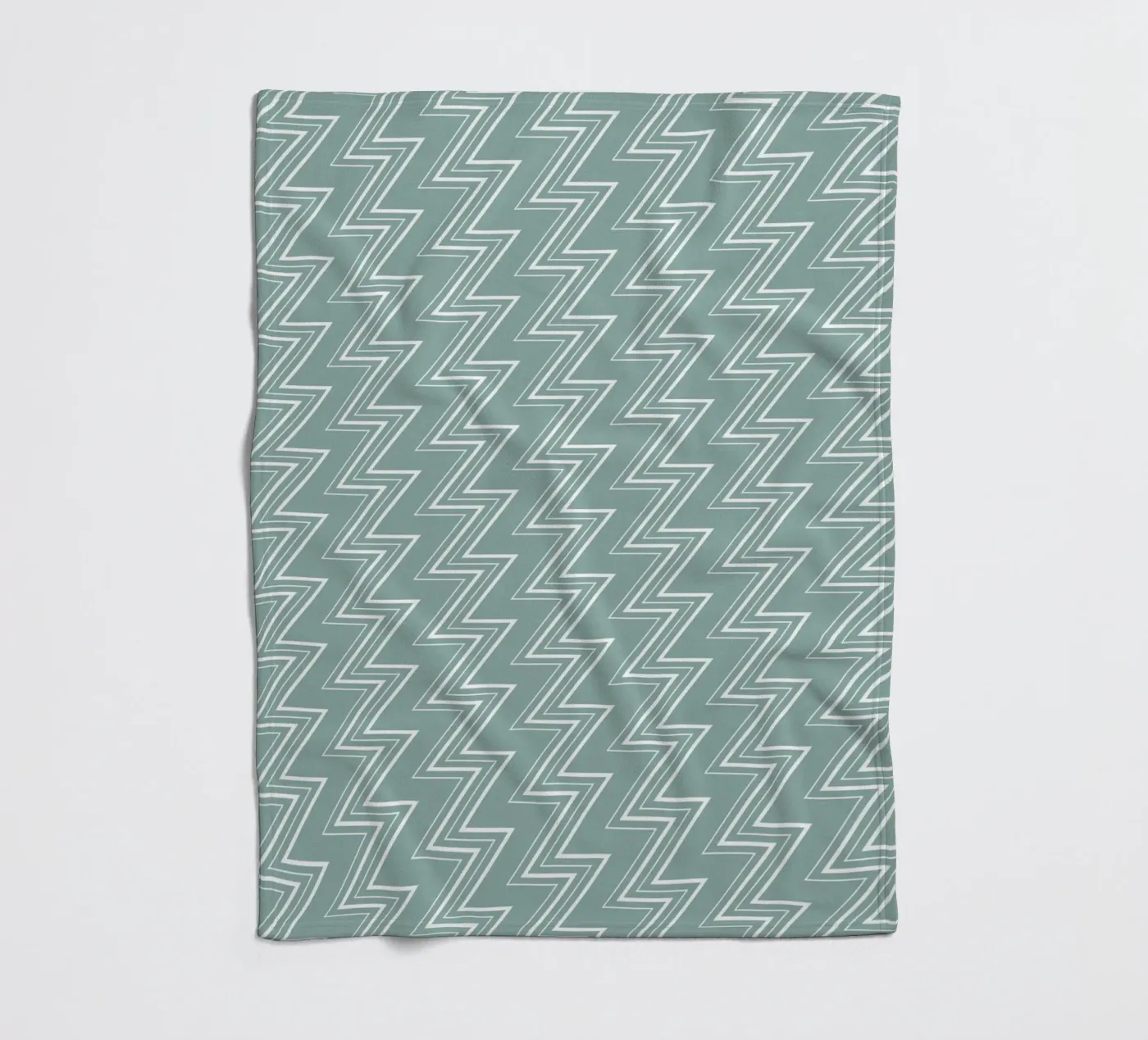 Zigzag Pattern #5 Fleecedecke von kathrinmay