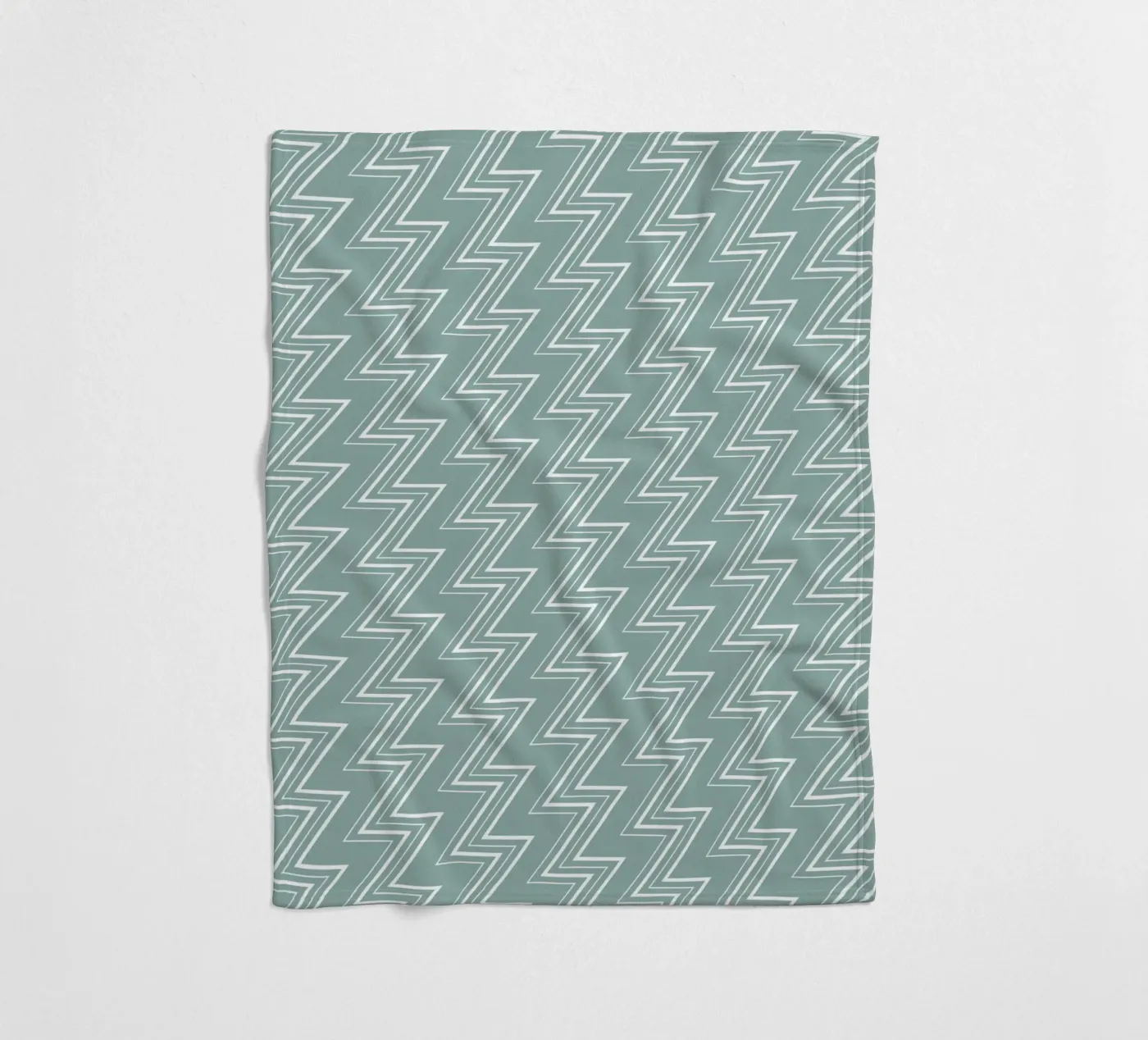 Zigzag Pattern #5 fleecedeken van kathrinmay