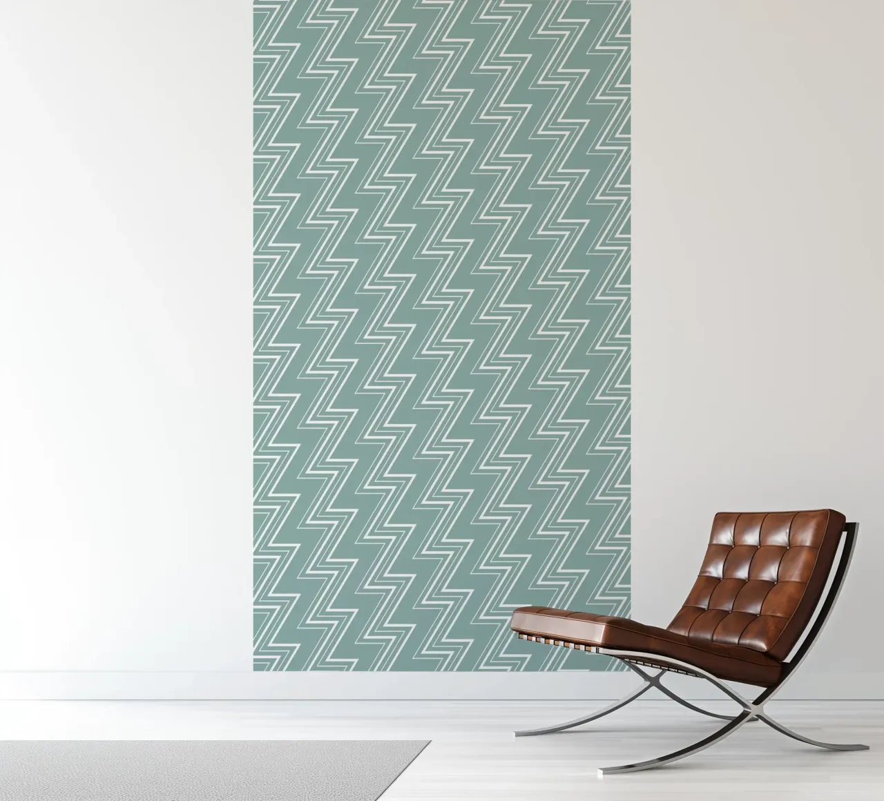 Zigzag Pattern #5 papel para pared de kathrinmay