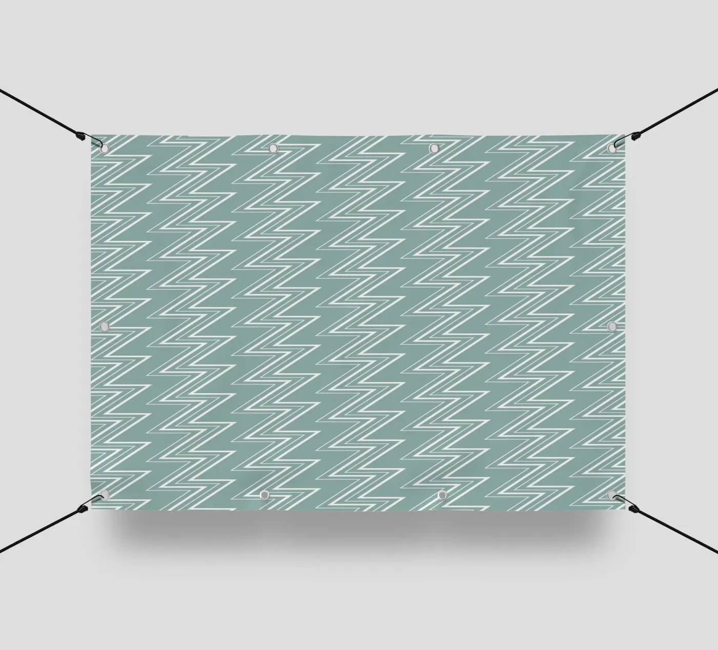 Zigzag Pattern #5 pvc-zeil van kathrinmay