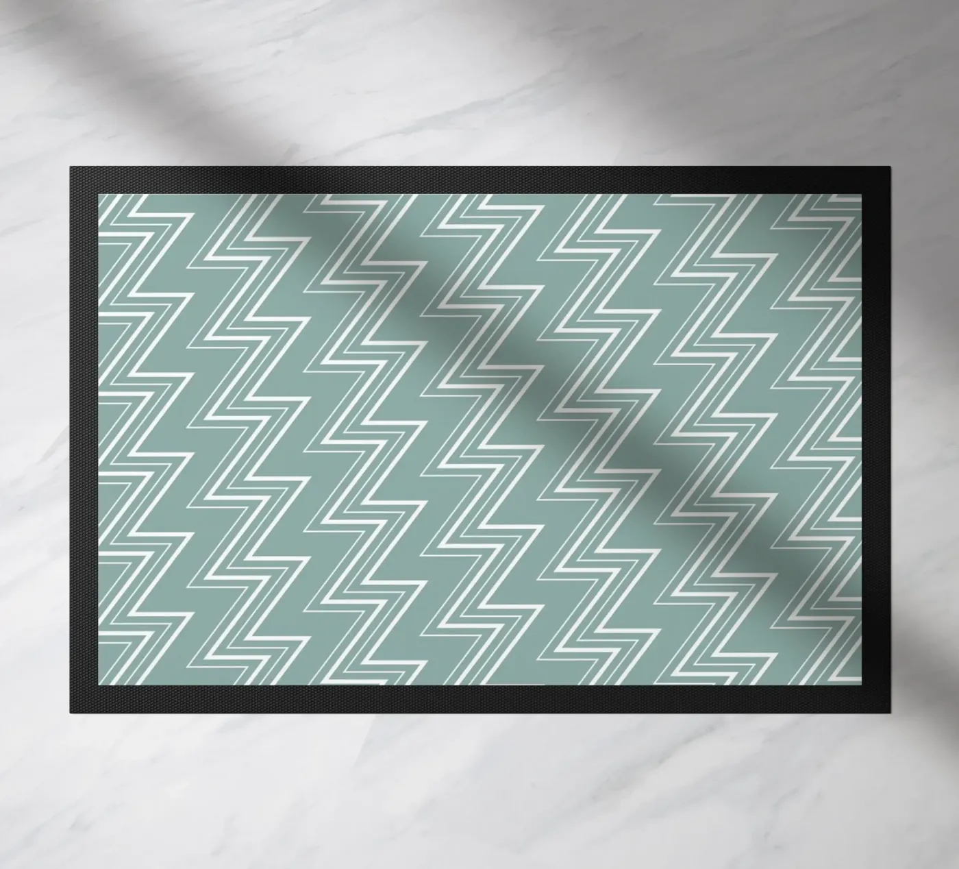 Zigzag Pattern #5 deurmat van kathrinmay