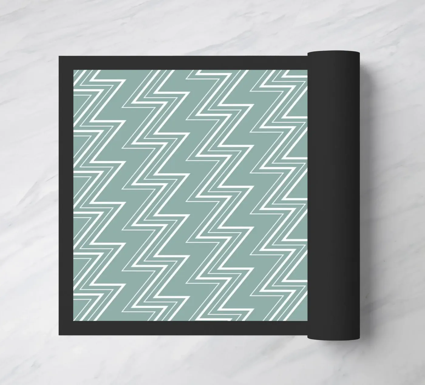 Zigzag Pattern #5 deurmat van kathrinmay