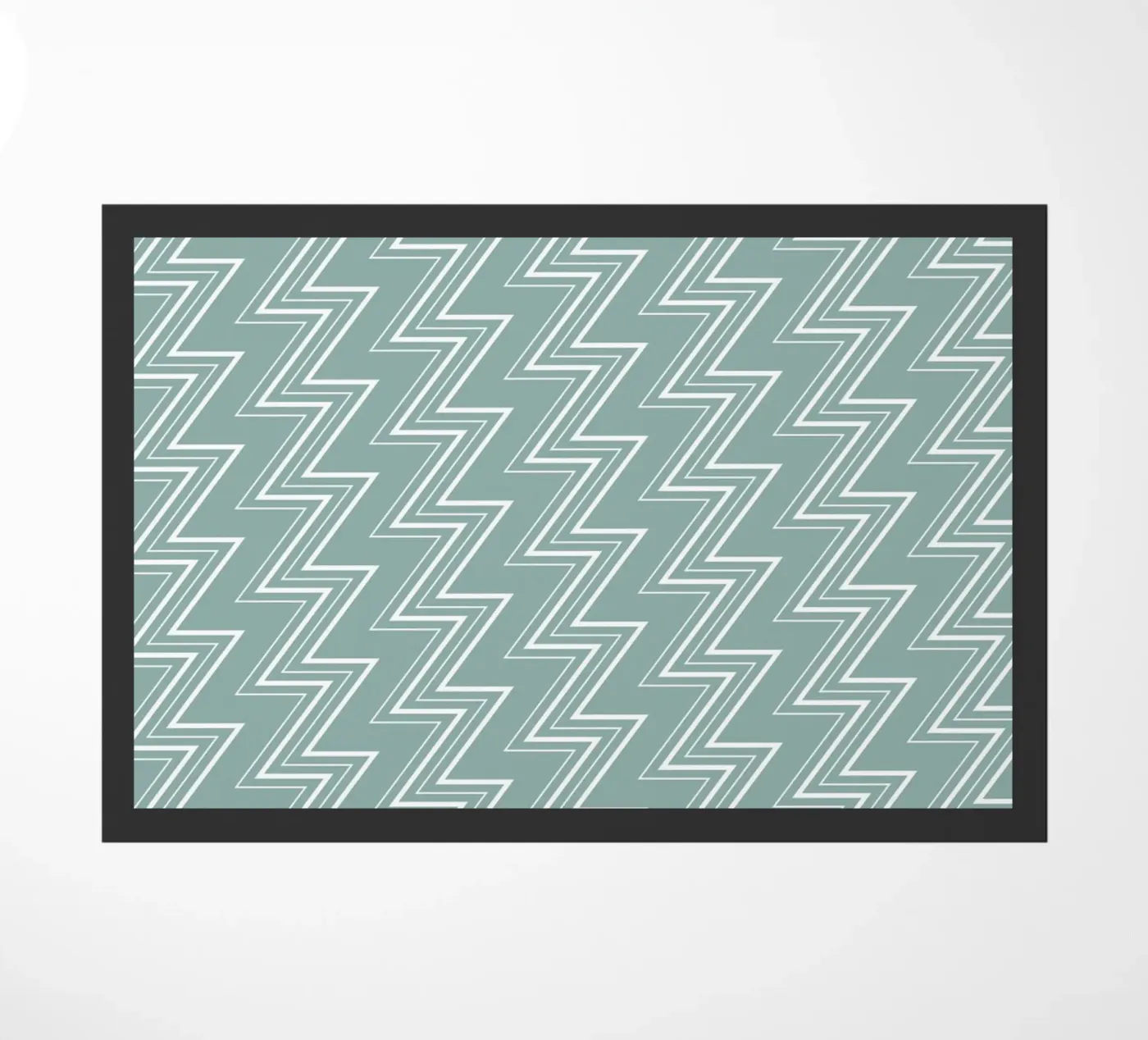 Zigzag Pattern #5 deurmat van kathrinmay