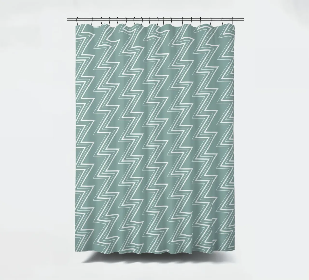 Zigzag Pattern #5 tenda da doccia da kathrinmay