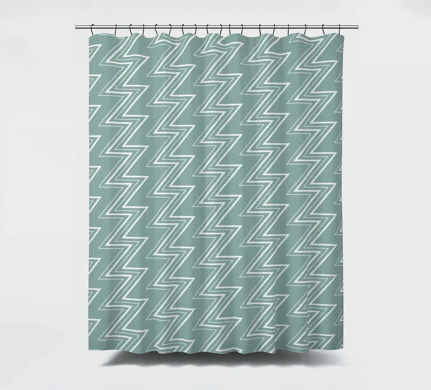 Zigzag Pattern #5 tenda da doccia da kathrinmay