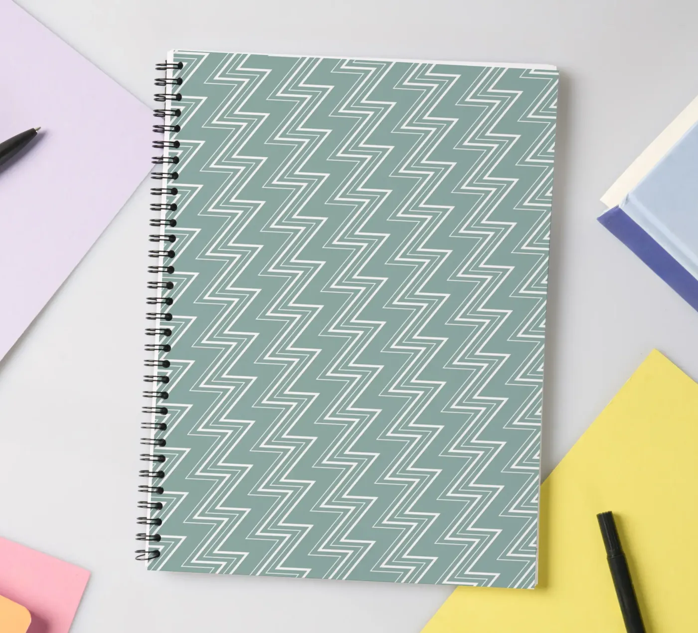 Zigzag Pattern #5 Ringbuch von kathrinmay