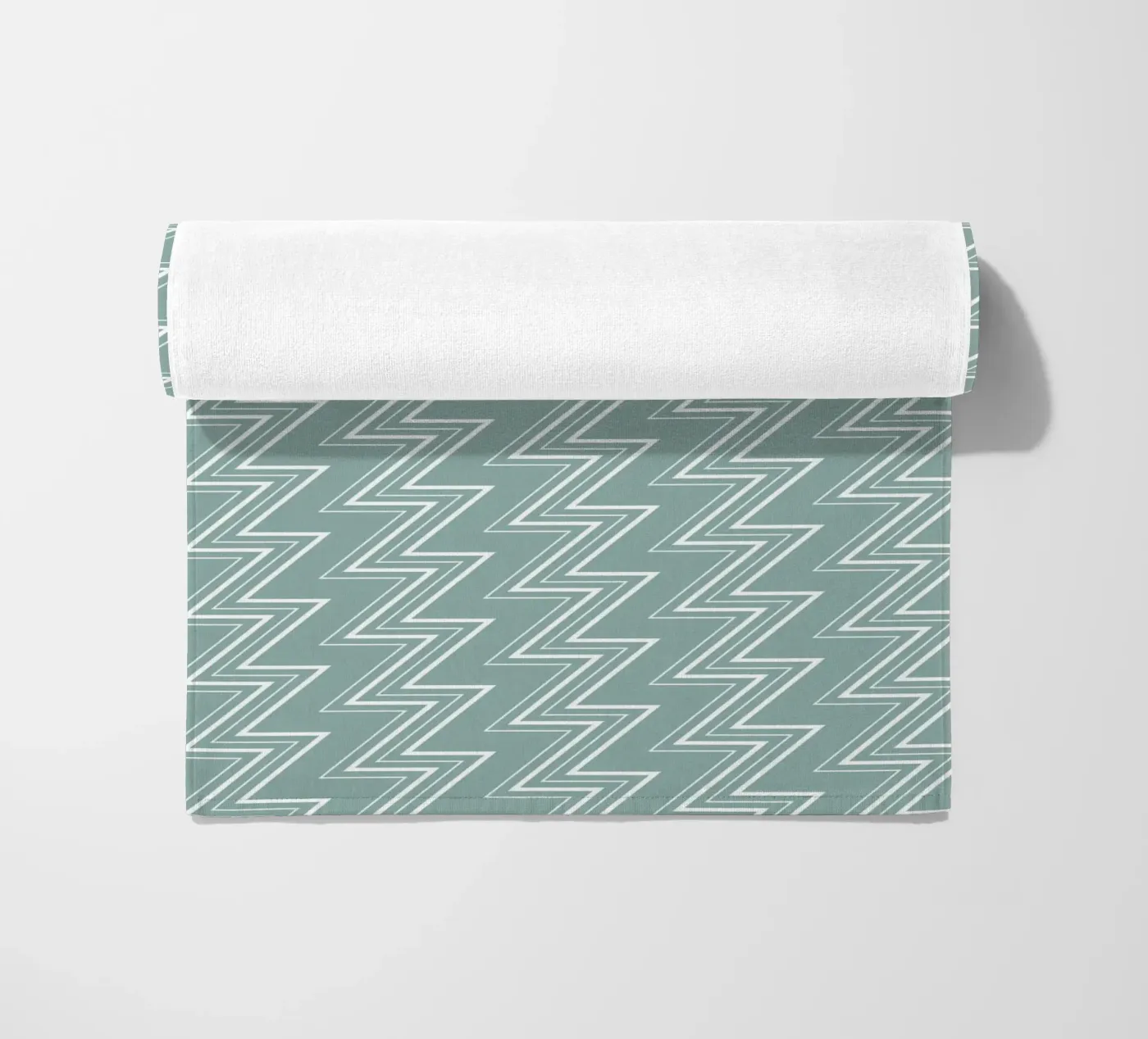 Zigzag Pattern #5 strandhanddoek van kathrinmay