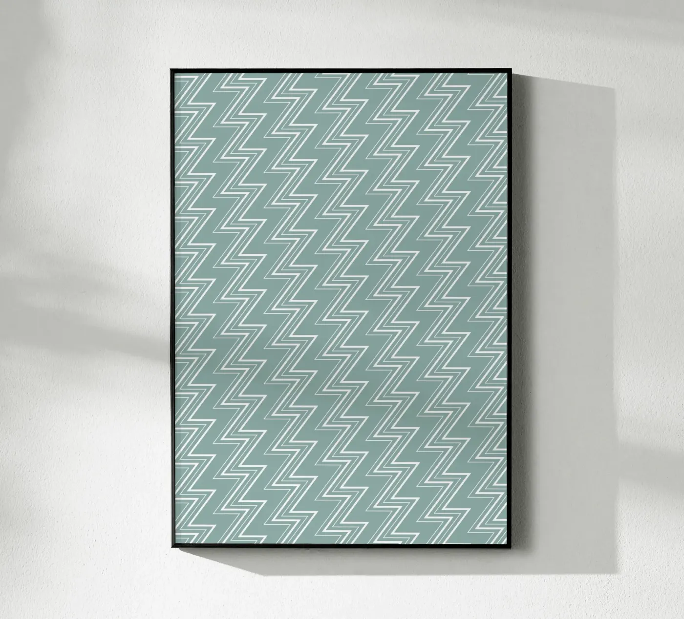 Zigzag Pattern #5 acryl van kathrinmay