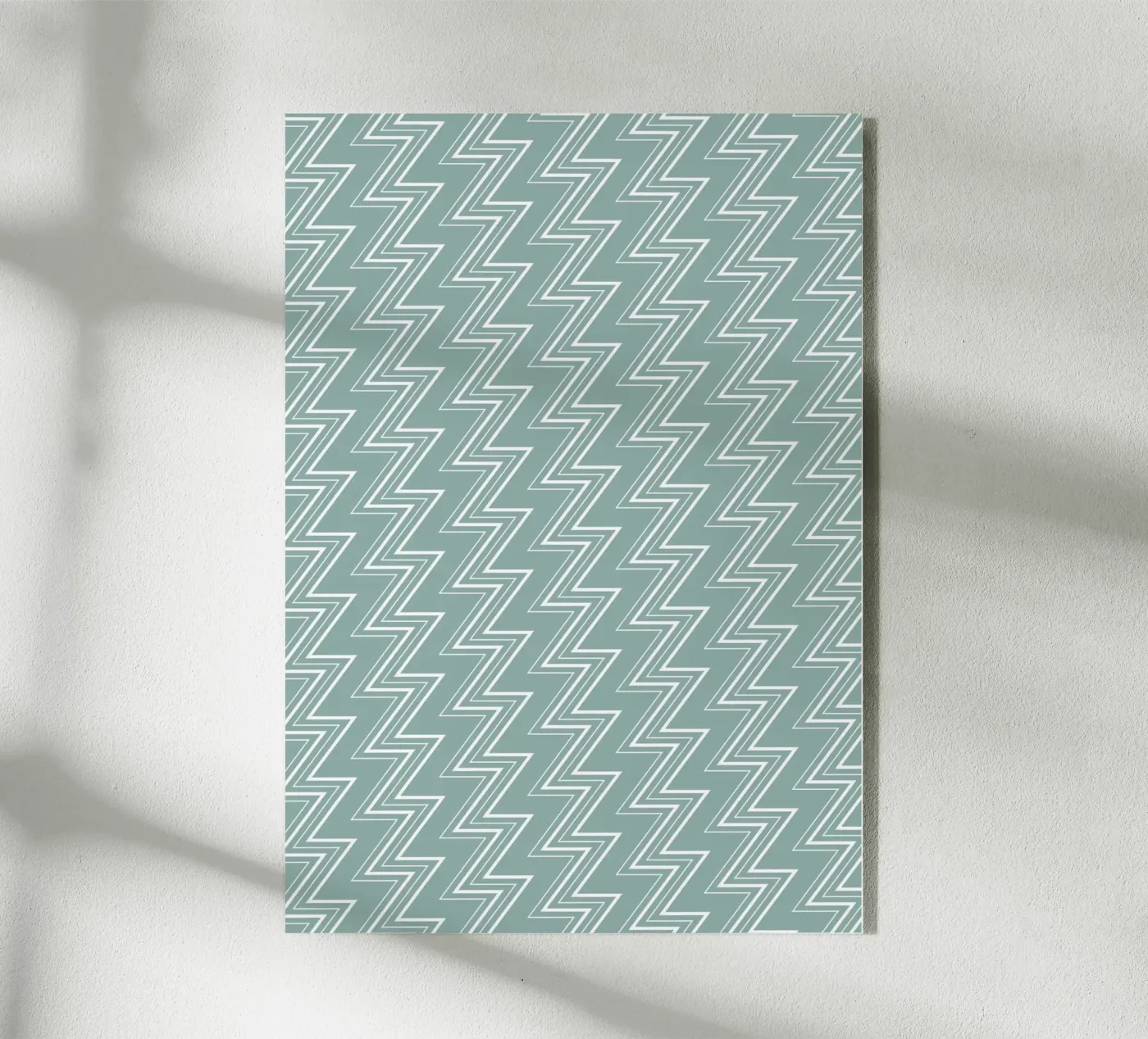 Zigzag Pattern #5 acryl van kathrinmay