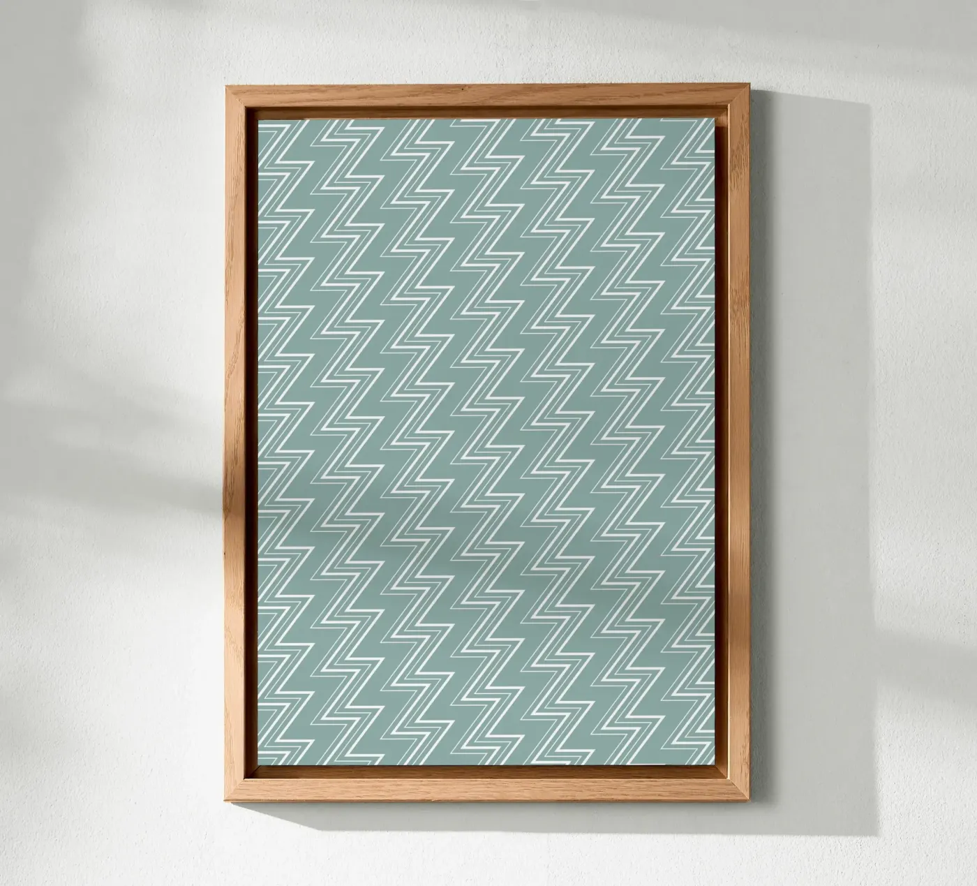 Zigzag Pattern #5 alluminio dibond da kathrinmay