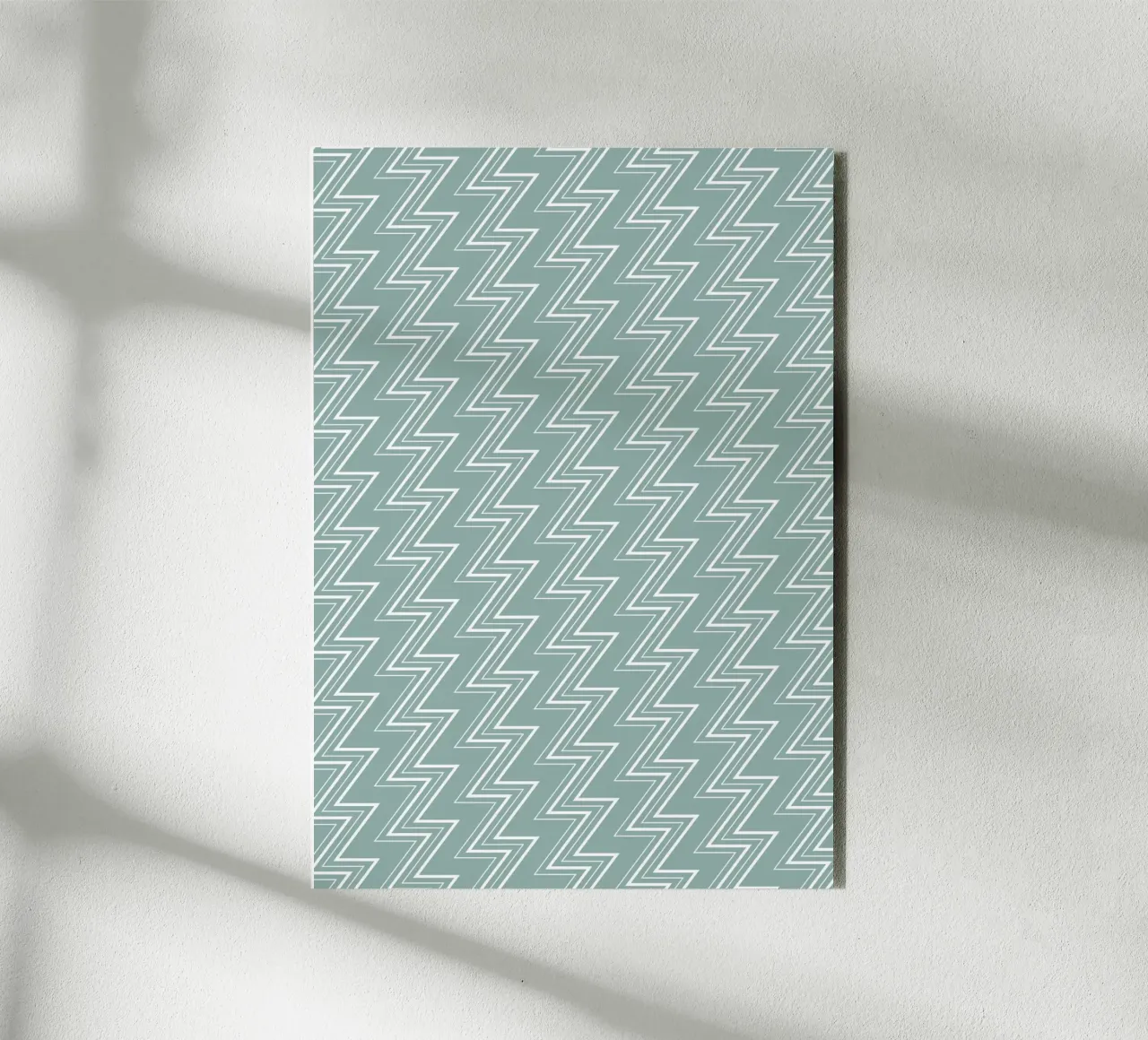 Zigzag Pattern #5 alluminio dibond da kathrinmay