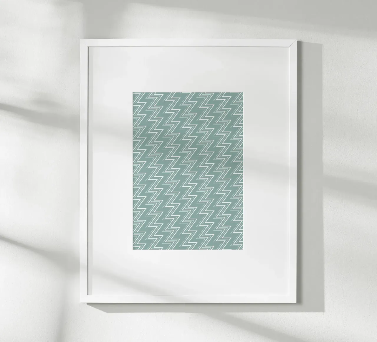 Zigzag Pattern #5 carta hahnemühle da kathrinmay