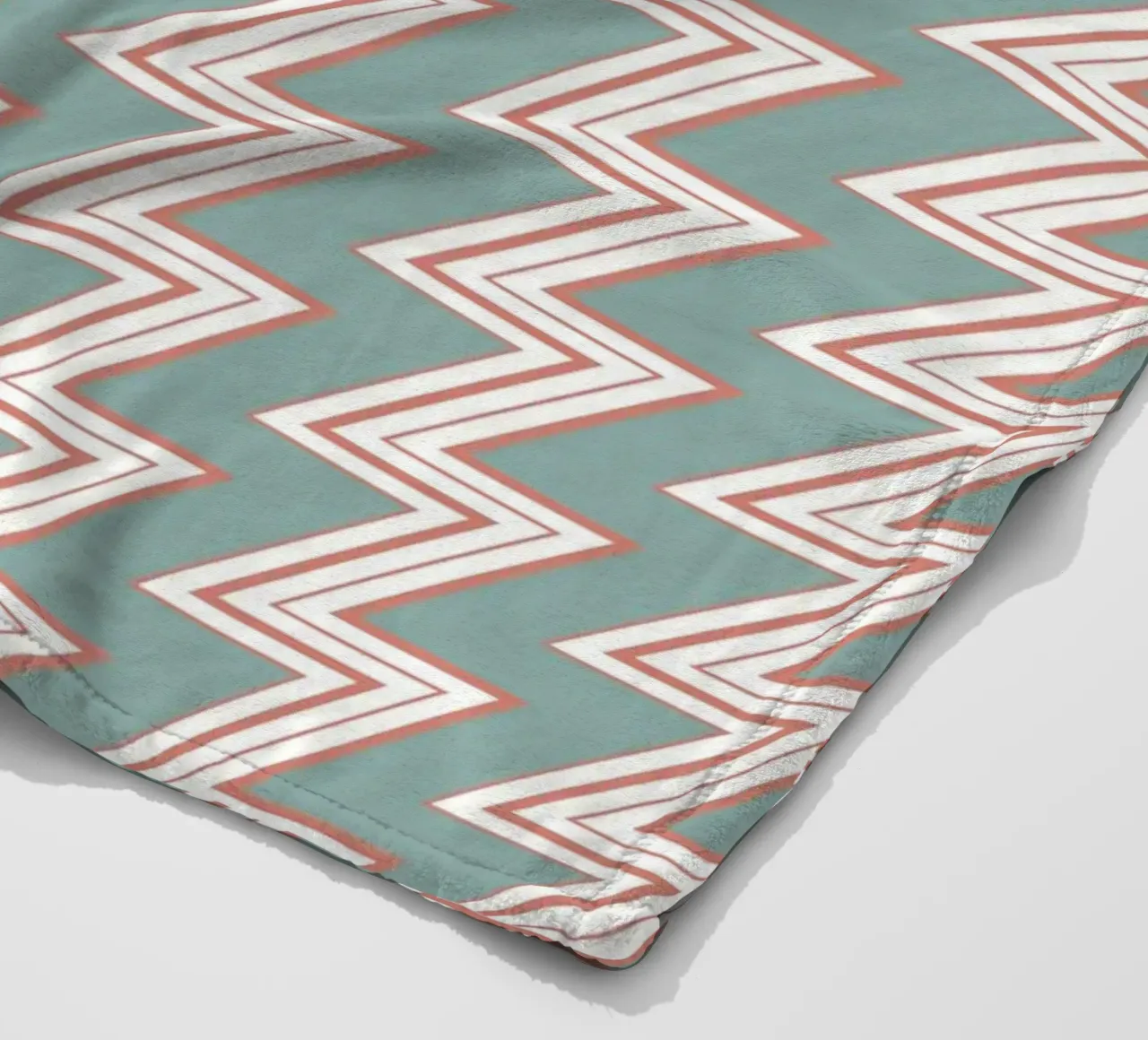 Zigzag Pattern #6 coperta in pile da kathrinmay