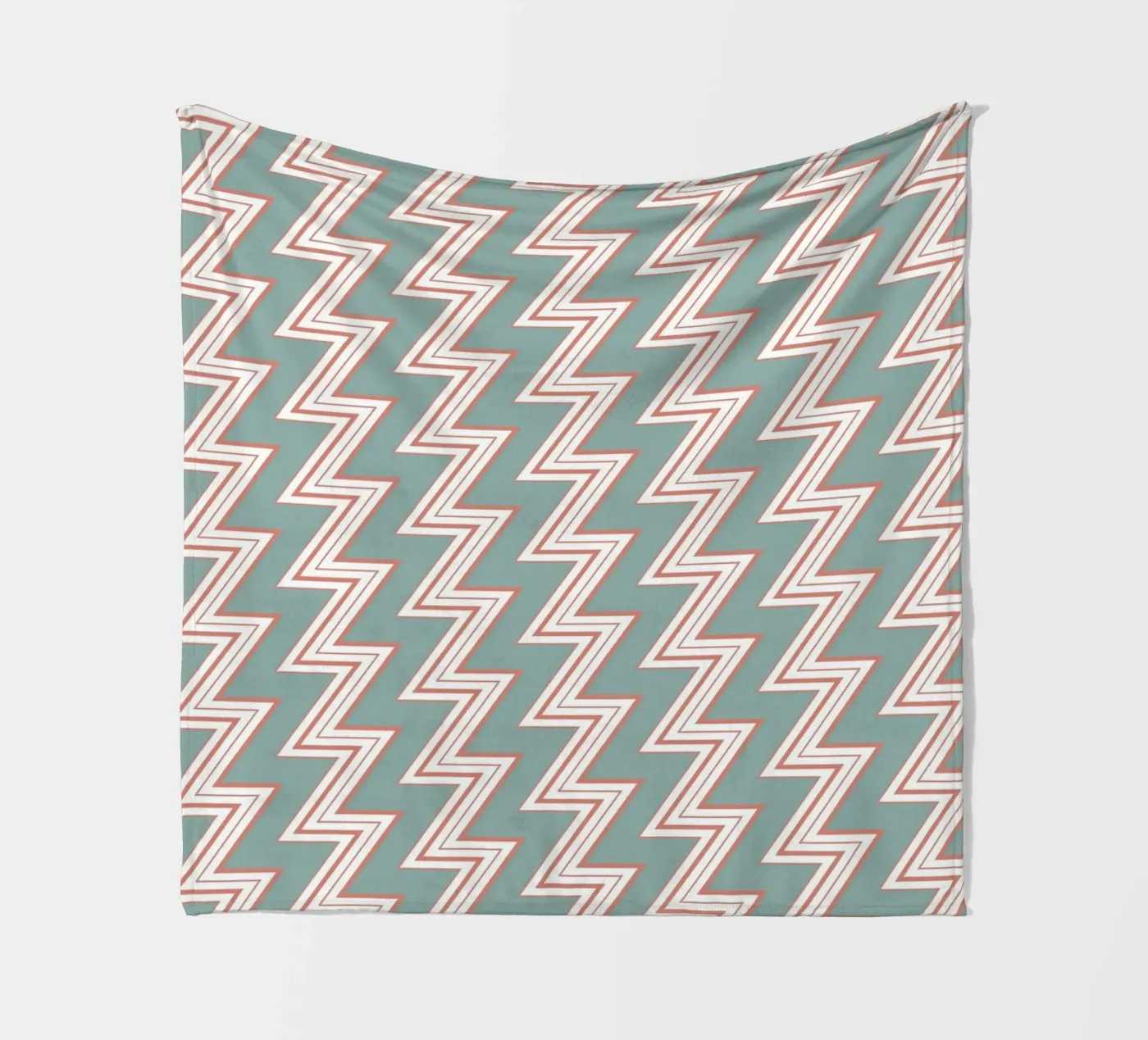 Zigzag Pattern #6 Fleecedecke von kathrinmay