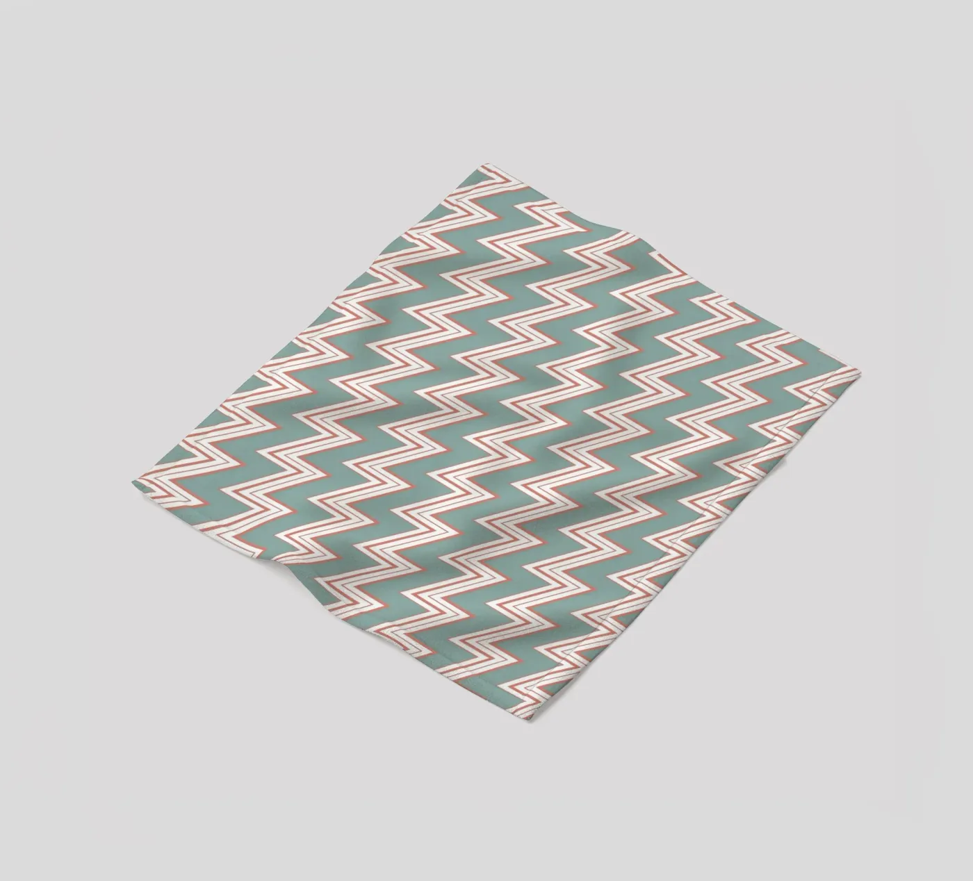 Zigzag Pattern #6 Fleecedecke von kathrinmay
