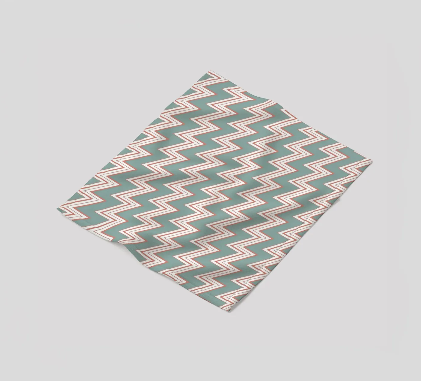 Zigzag Pattern #6 Fleecedecke von kathrinmay