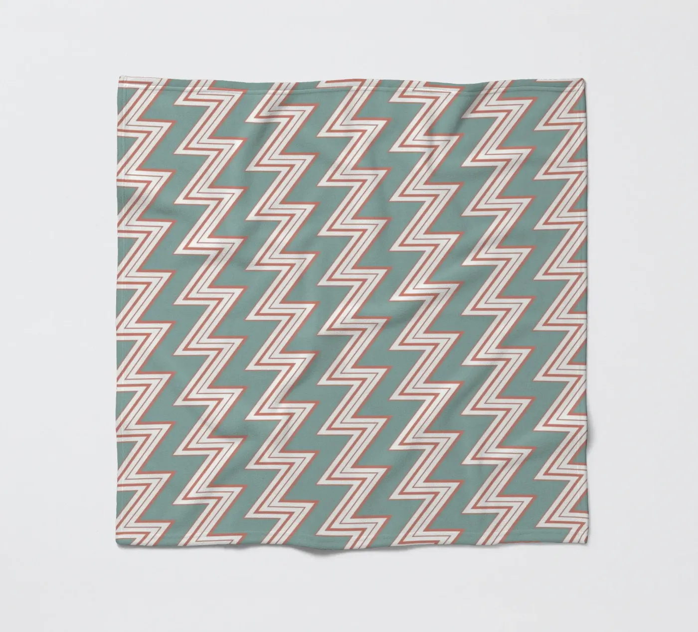 Zigzag Pattern #6 Fleecedecke von kathrinmay