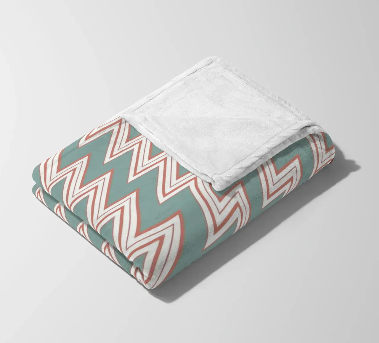 Zigzag Pattern #6 coperta in pile da kathrinmay