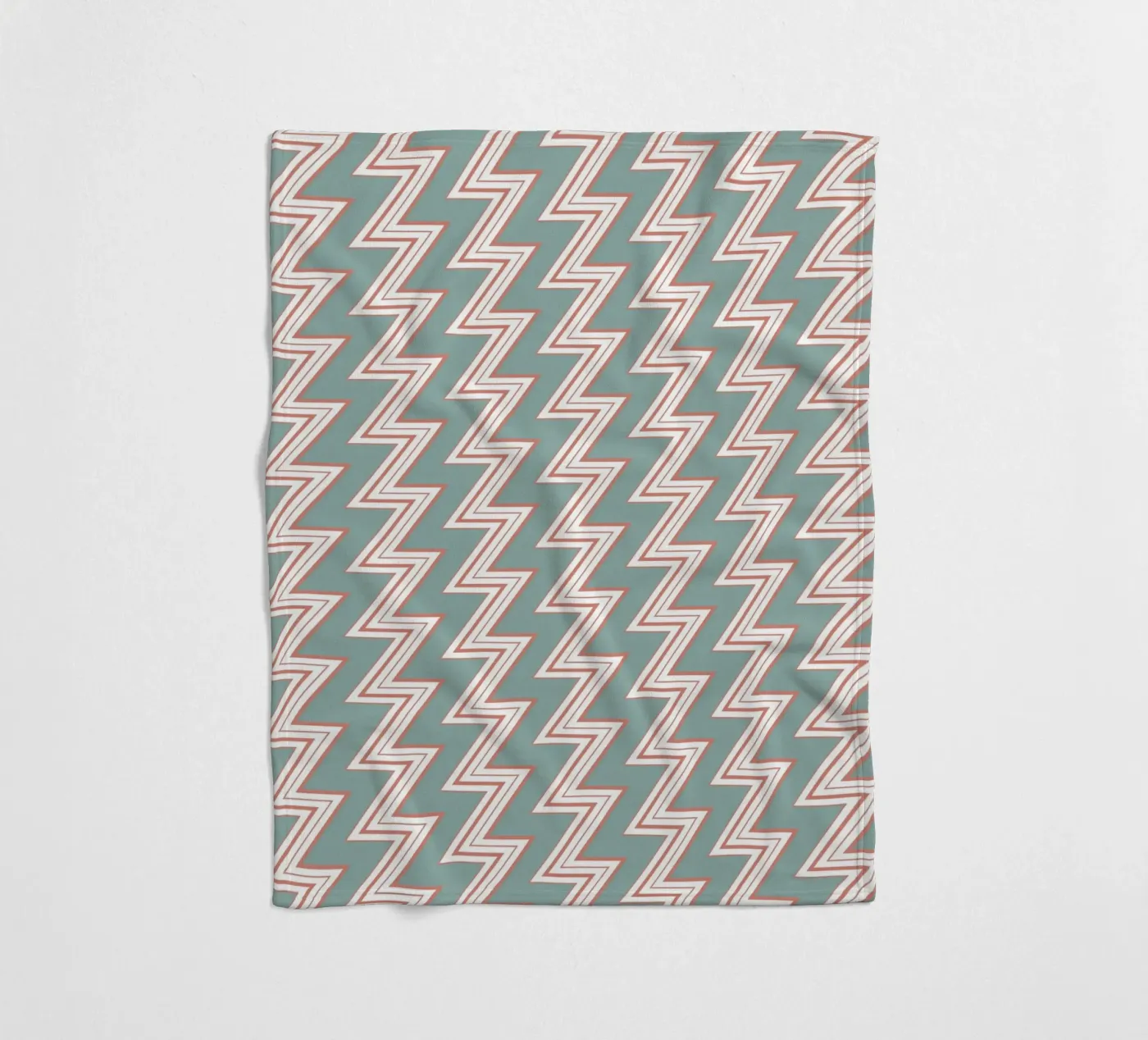 Zigzag Pattern #6 coperta in pile da kathrinmay