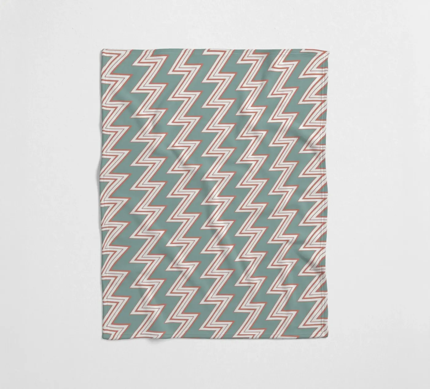 Zigzag Pattern #6 Fleecedecke von kathrinmay