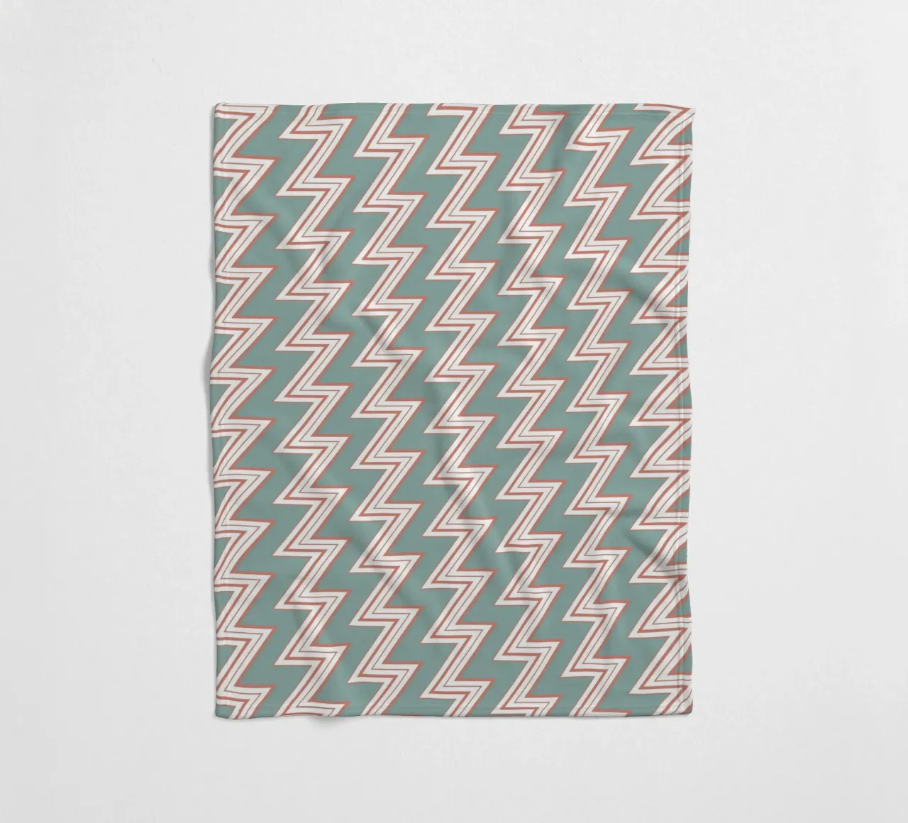Zigzag Pattern #6 coperta in pile da kathrinmay