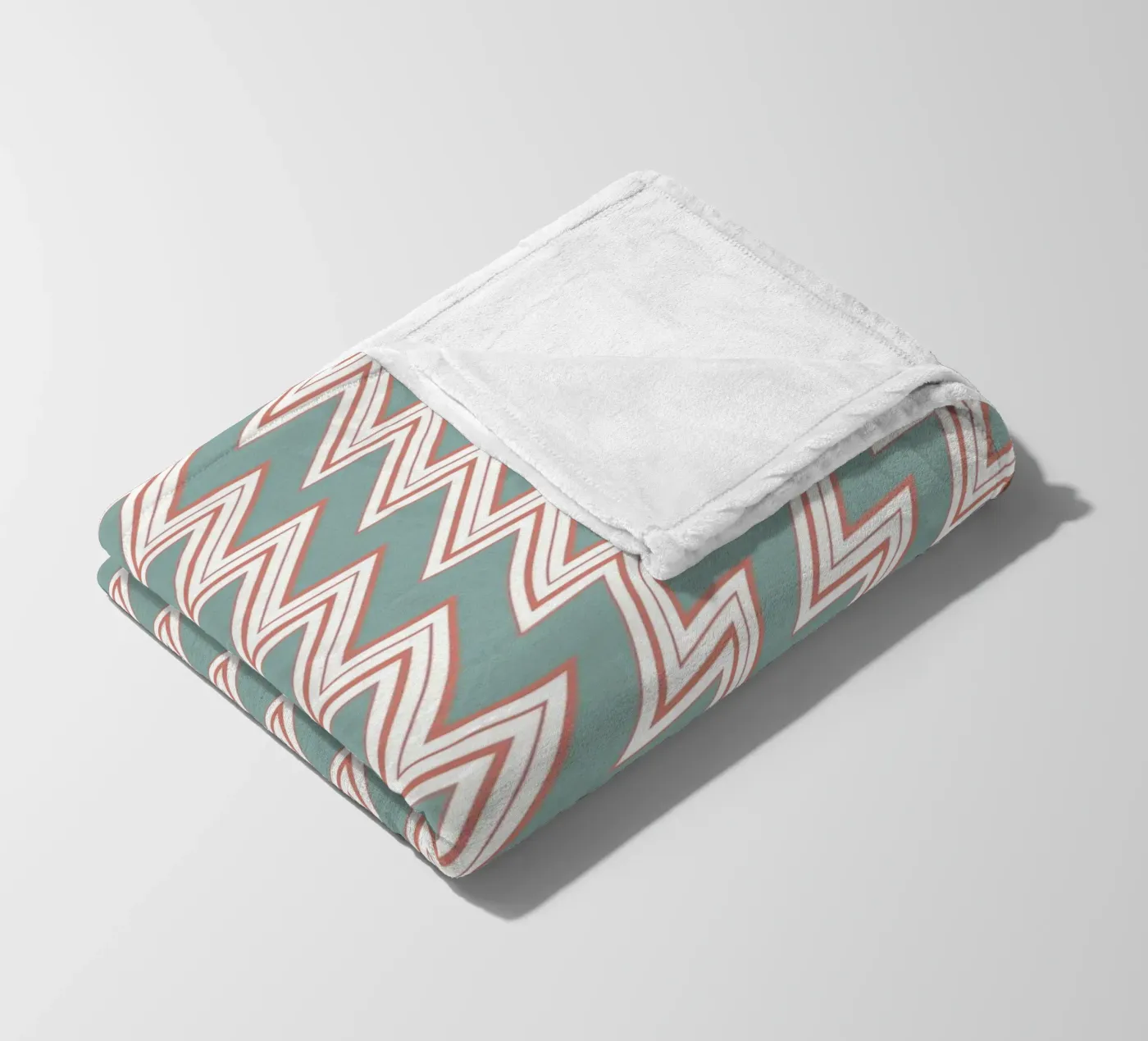 Zigzag Pattern #6 Fleecedecke von kathrinmay