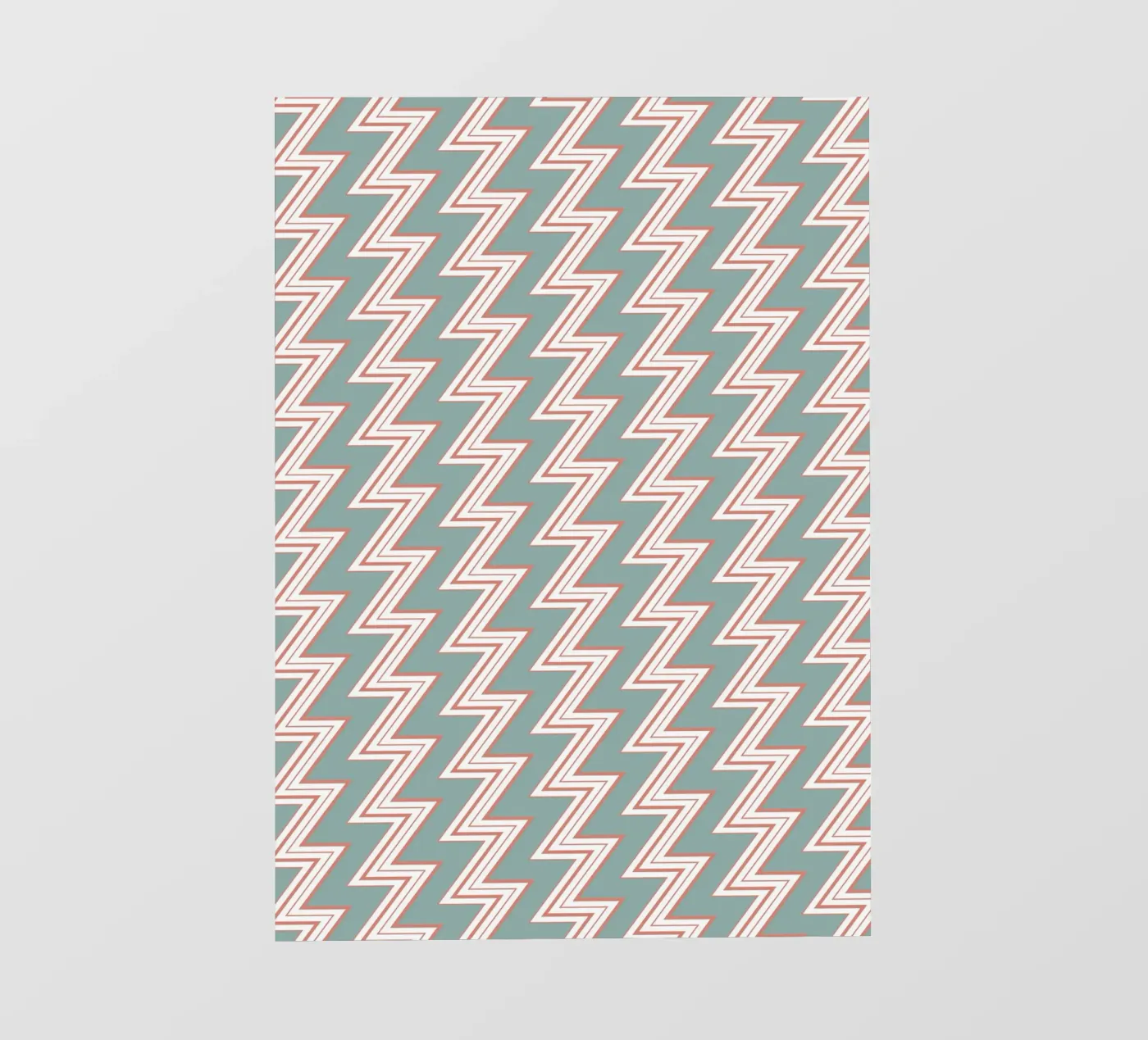 Zigzag Pattern #6 fotobehang van kathrinmay