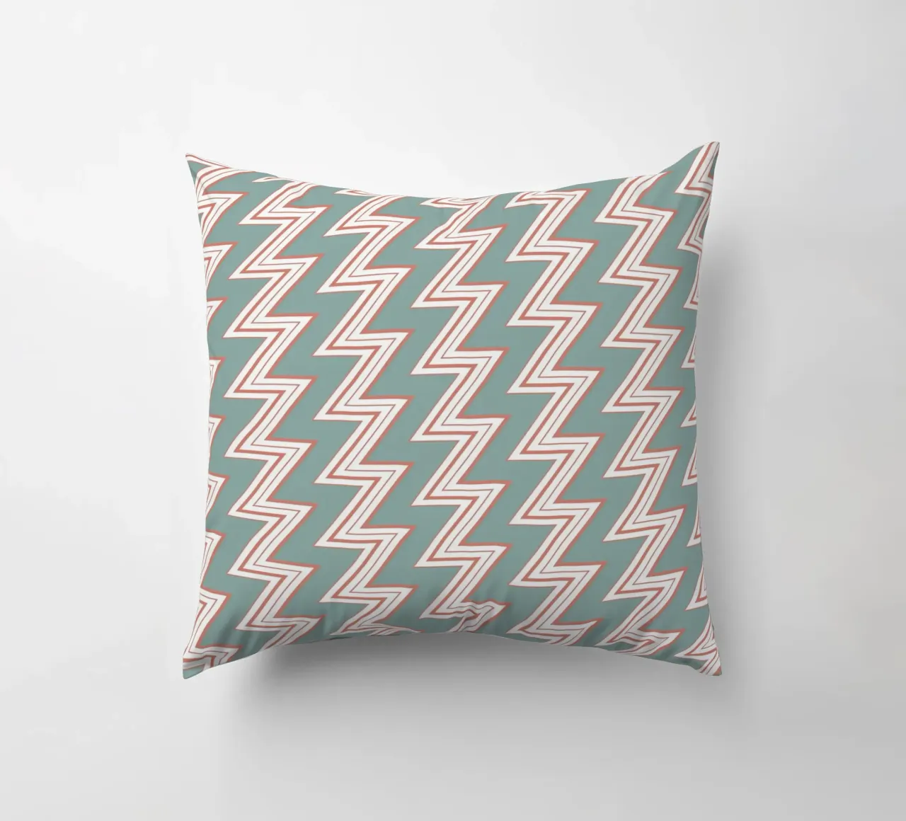 Zigzag Pattern #6 cuscino da kathrinmay